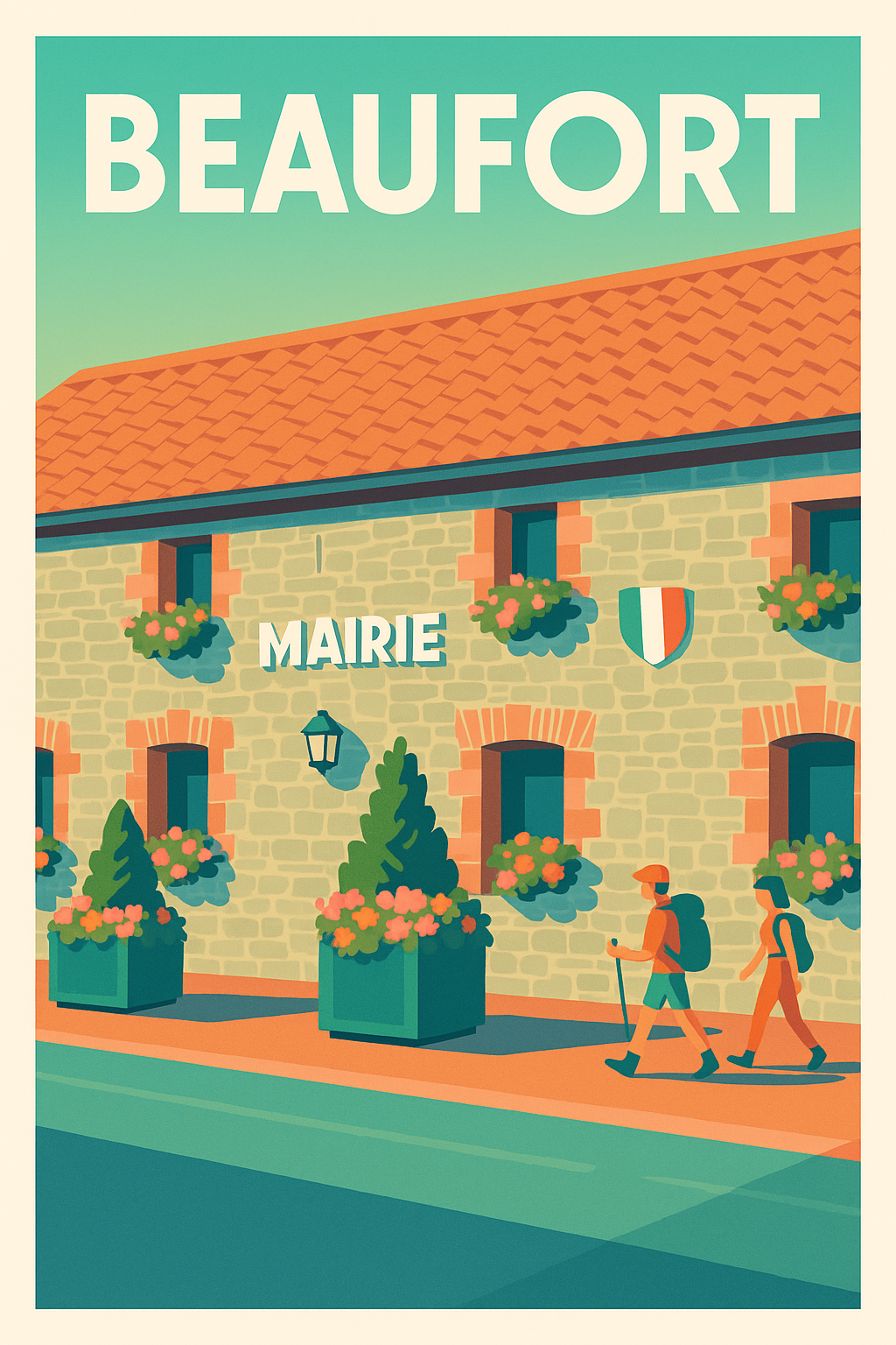 Affiche de Beaufort - L'Esprit Authentique de la Mairie