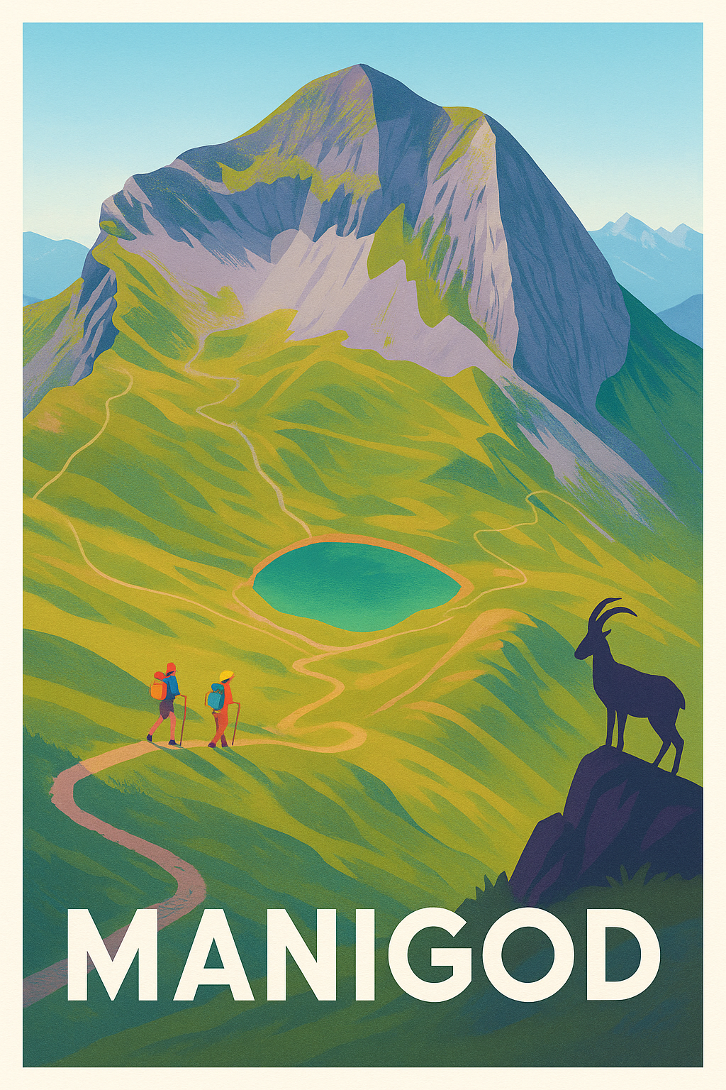 Affiche de Manigod - Évasion Nature en Haute-Savoie