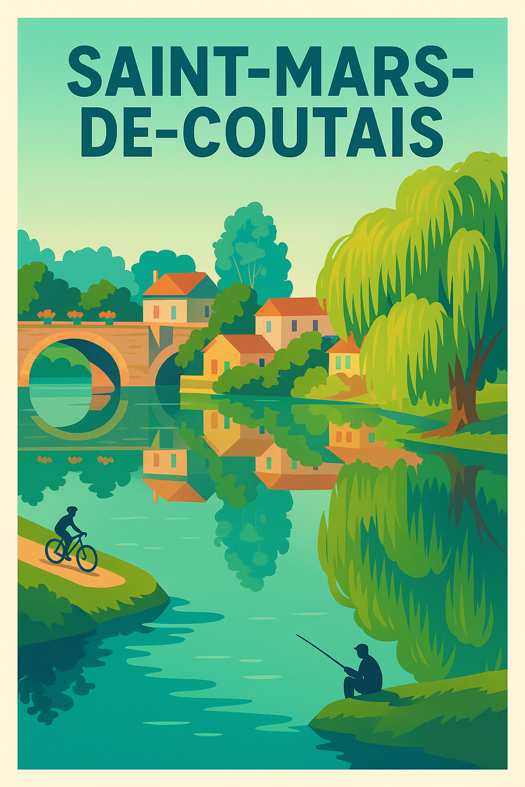 Affiche de Saint-Mars-de-Coutais - Escapade paisible au bord de l'eau