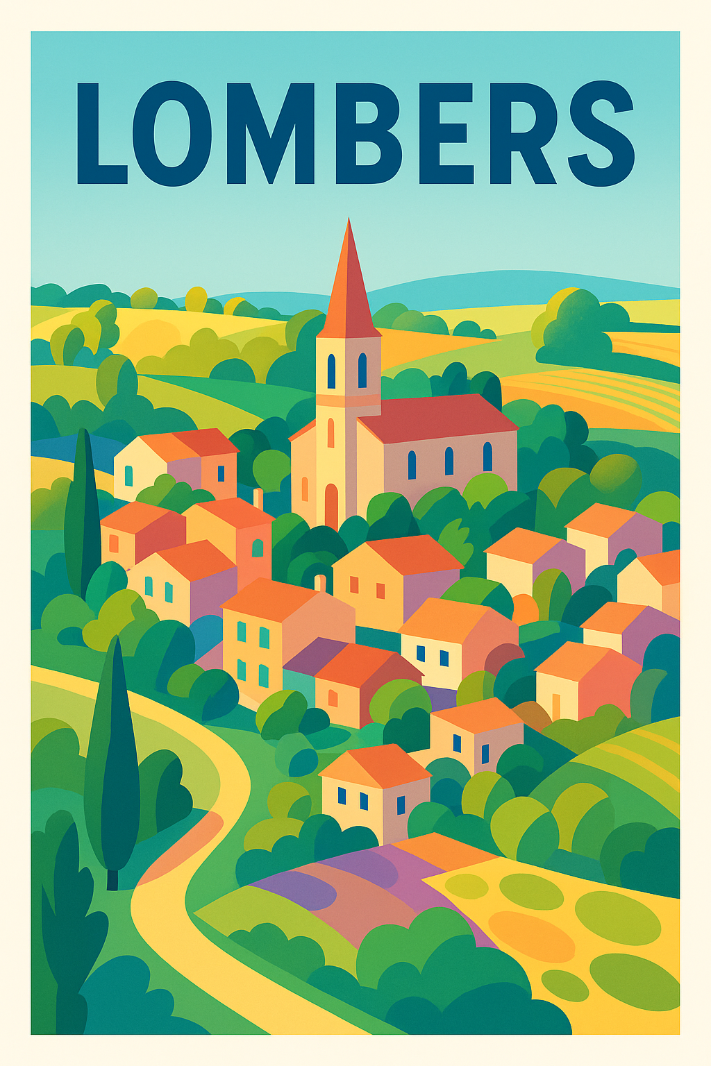 Affiche de Lombers - Charme bucolique au cœur de la campagne française