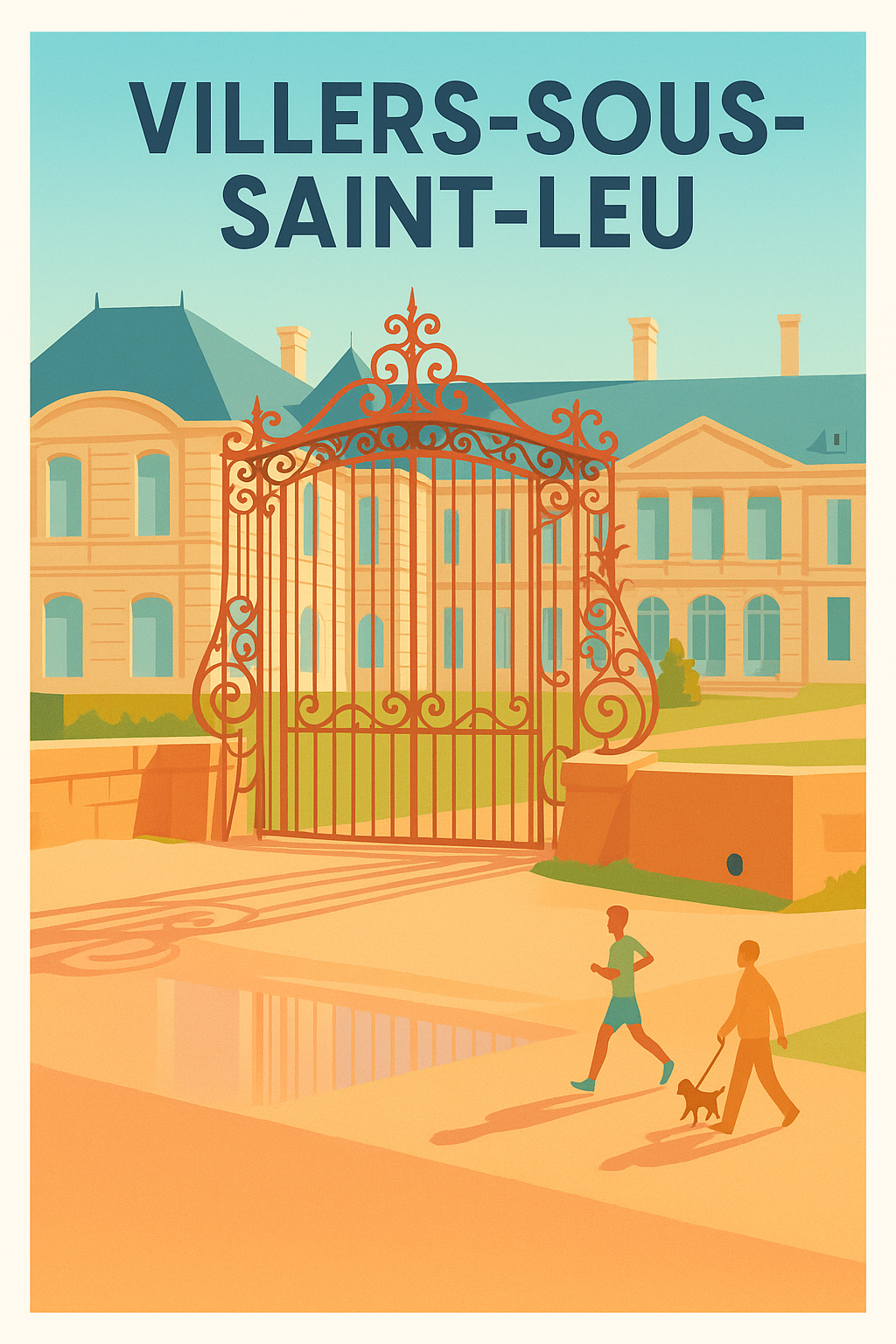Affiche de Villers-sous-Saint-Leu - Élégance et sérénité au cœur de l'Oise