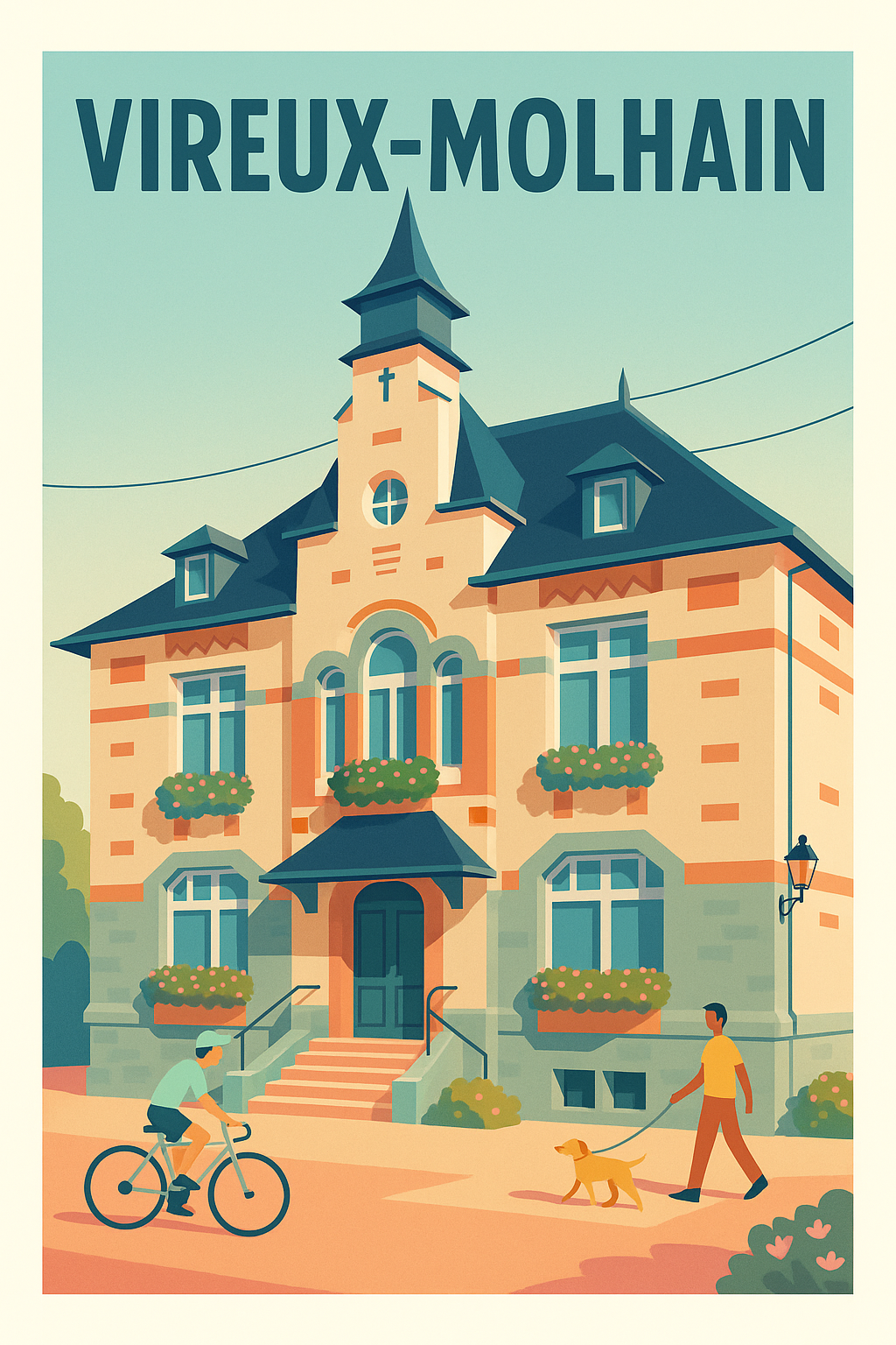 Affiche de Vireux-Molhain - Charme et sérénité à chaque coin de rue