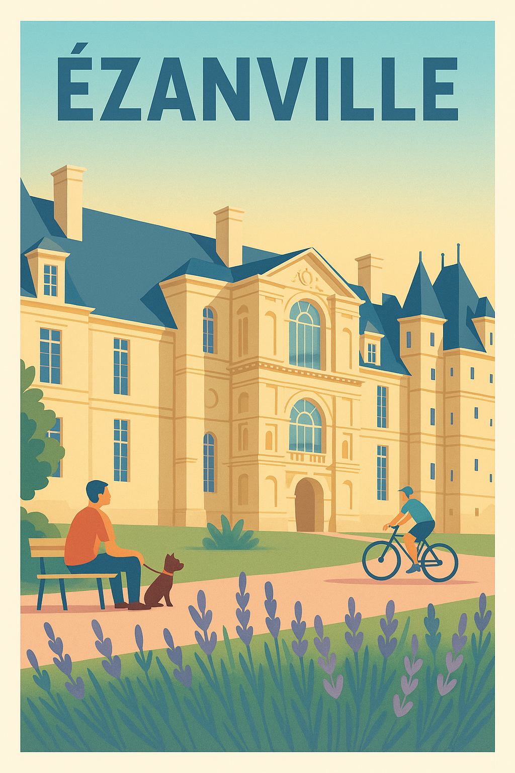 Affiche de Ézanville - Charme et sérénité au château