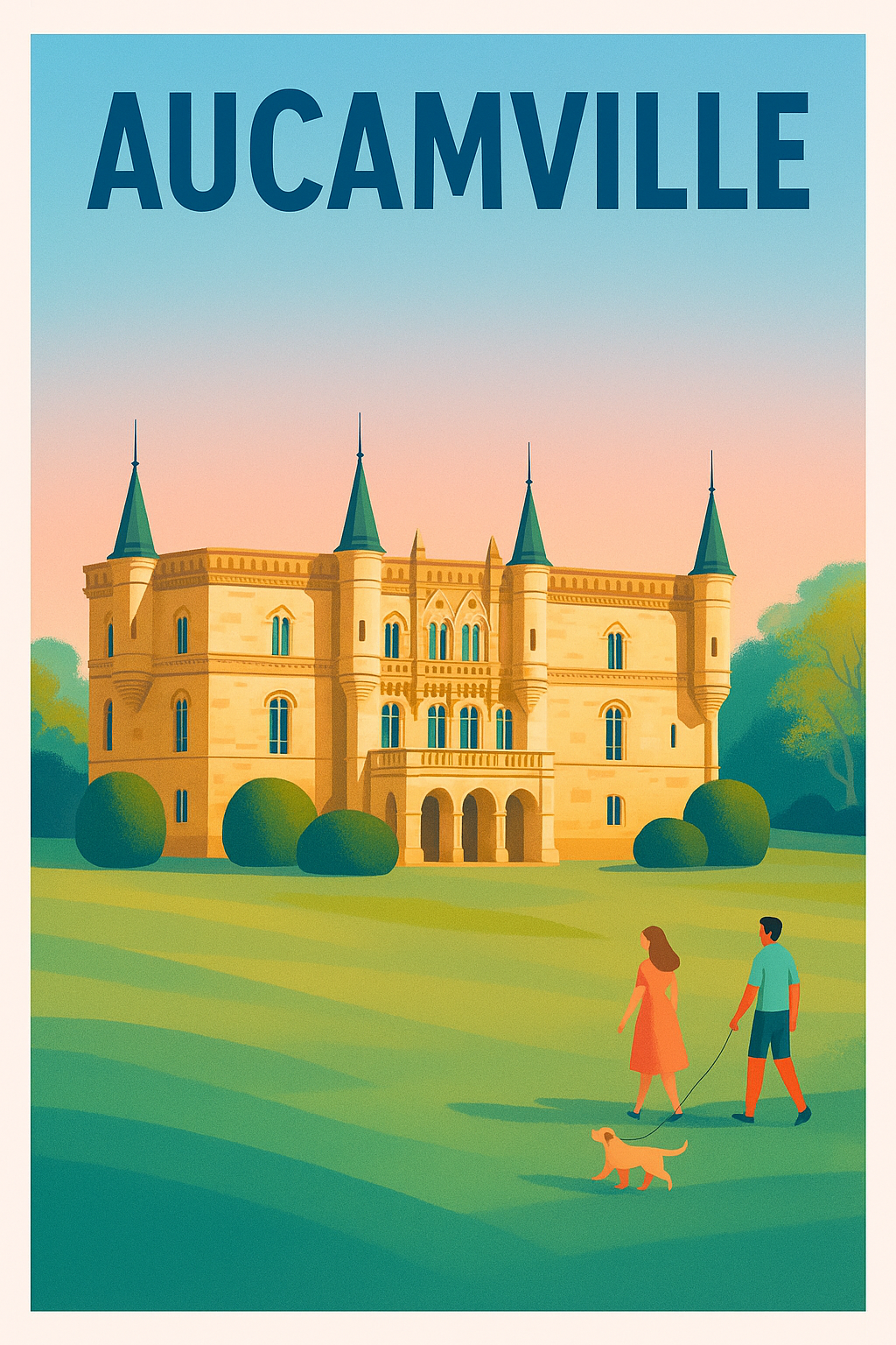 Affiche de Aucamville - Évasion au Château historique