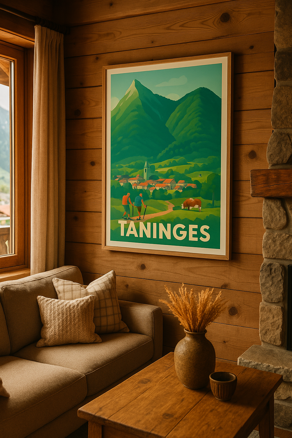 Mise en situation Affiche de Taninges - L'escapade nature au cœur des montagnes