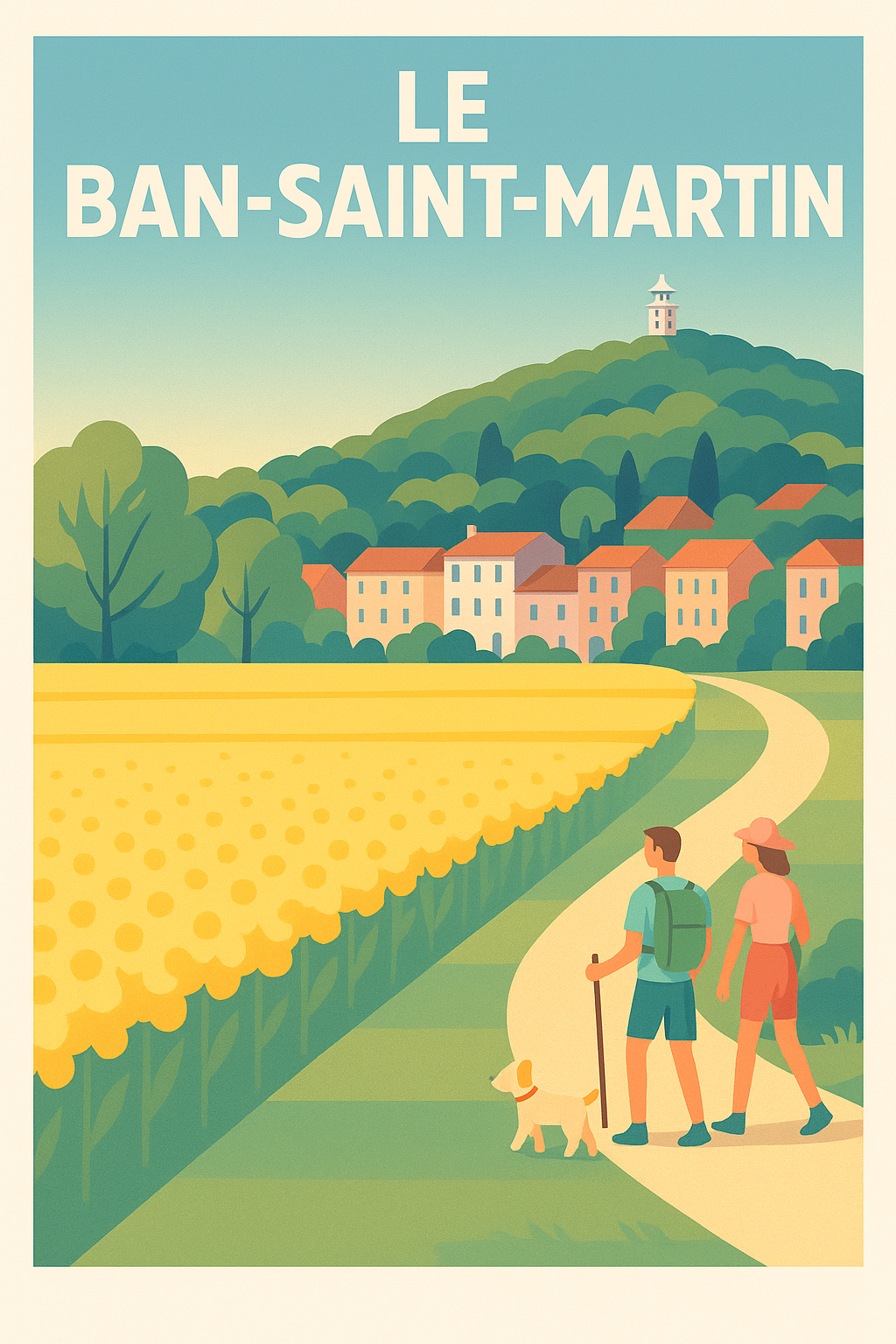Affiche de Le Ban-Saint-Martin - Escapade bucolique et charme champêtre