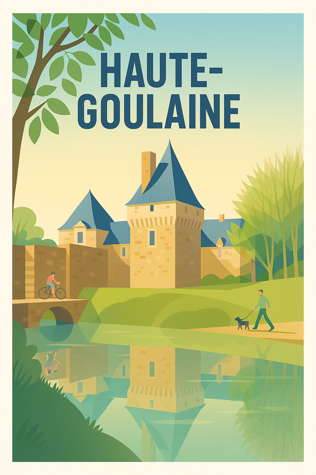 Affiche de Haute-Goulaine - Charme et Sérénité au Château