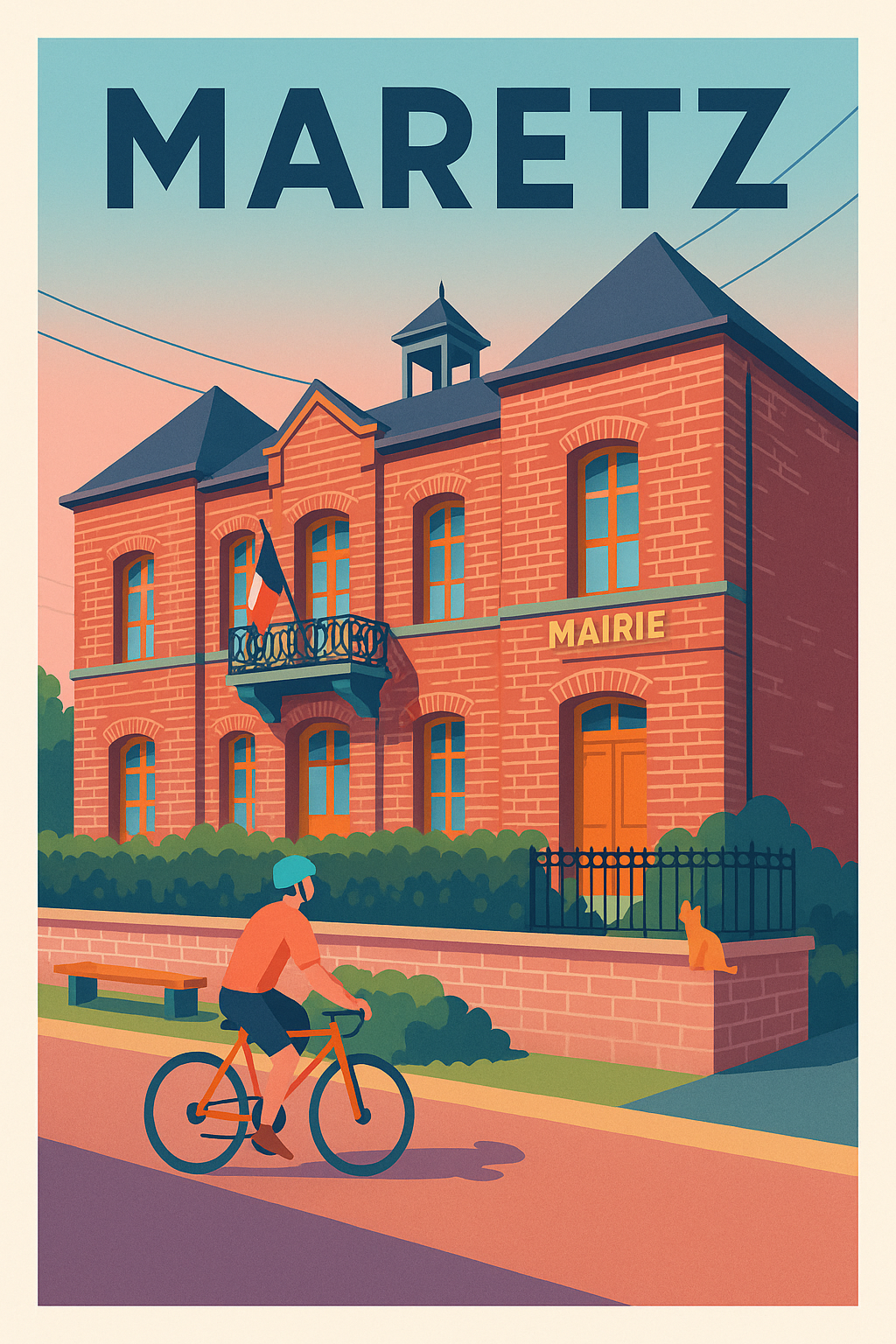 Affiche de Maretz - Charme et sérénité au cœur de la mairie
