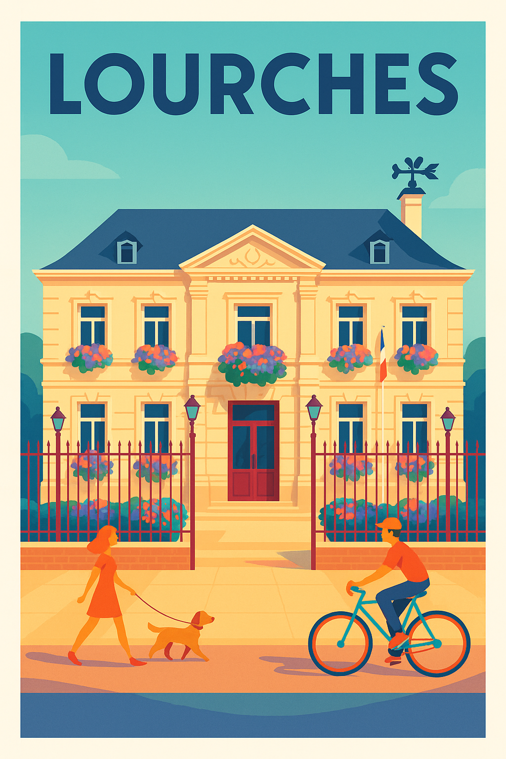 Affiche de Lourches - Charme et Sérénité au Cœur de la Ville