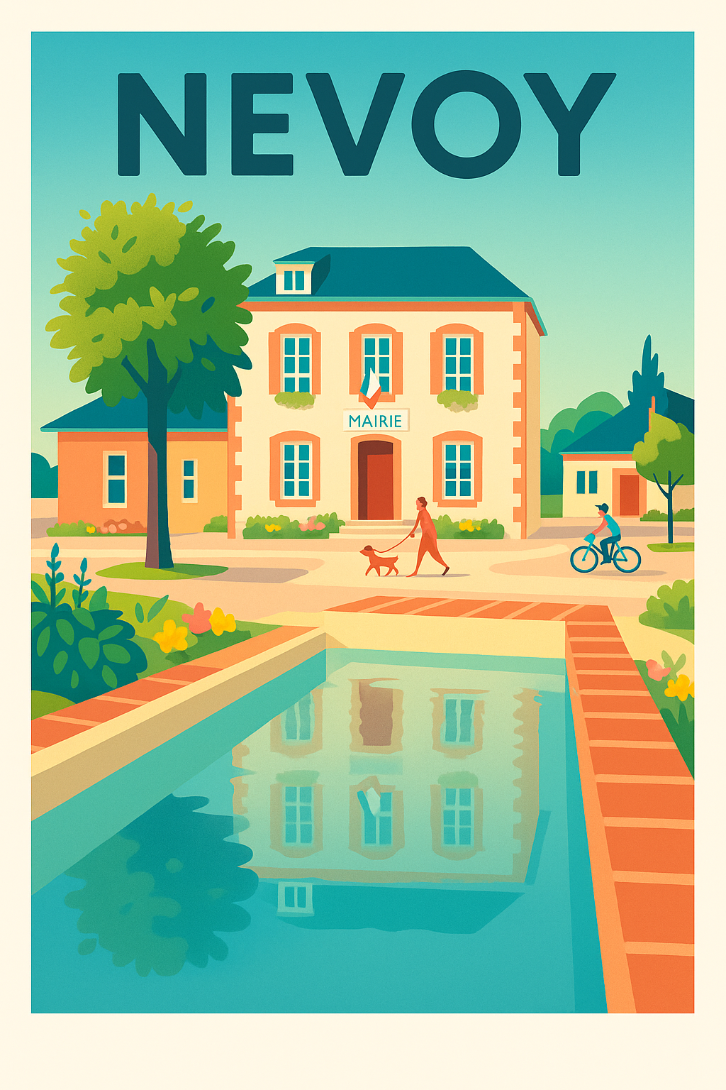 Affiche de Nevoy - Charme bucolique au cœur de la mairie
