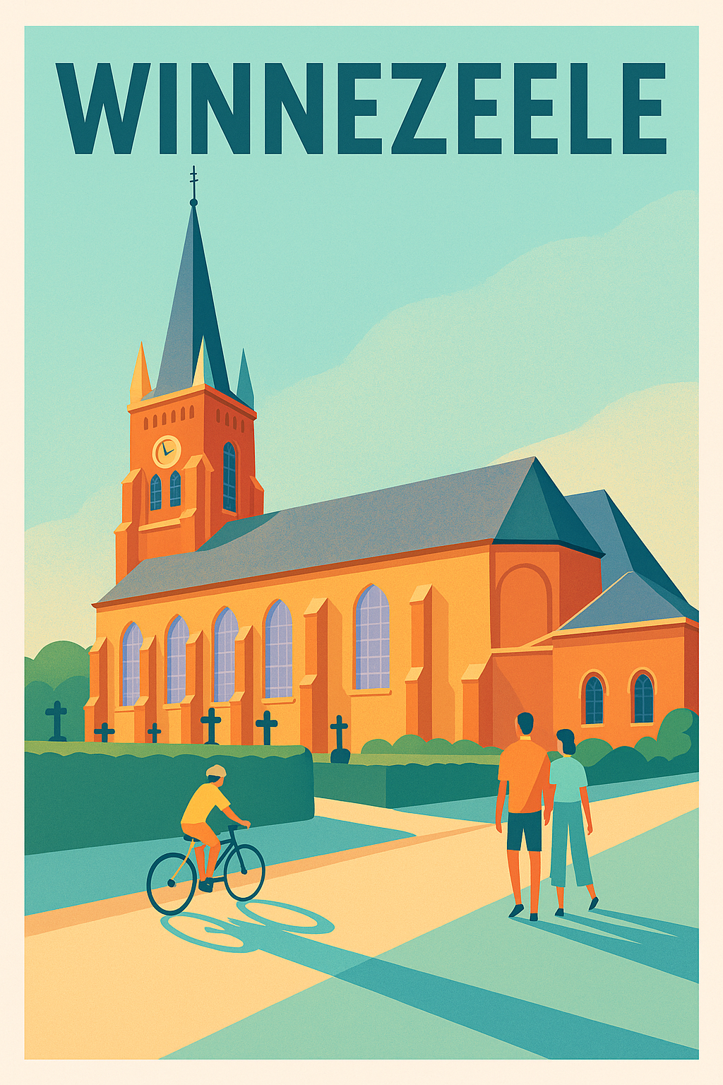 Affiche de Winnezeele - Charme et Sérénité en Nord