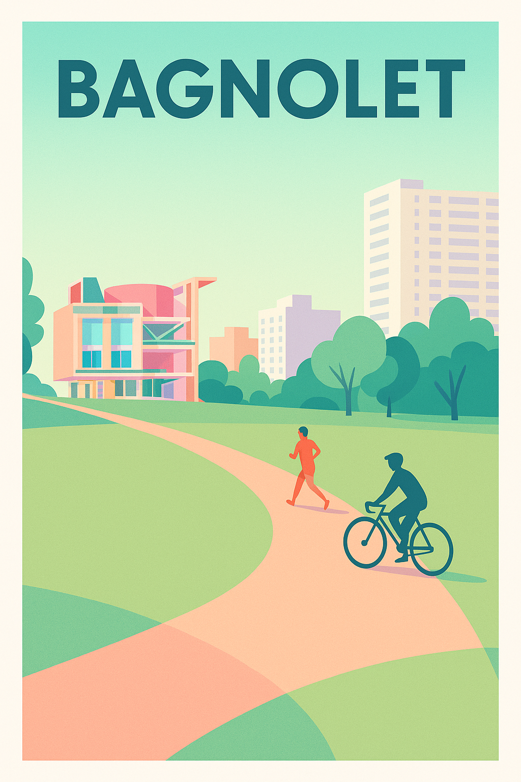 Affiche de Bagnolet - Escapade urbaine en pleine nature