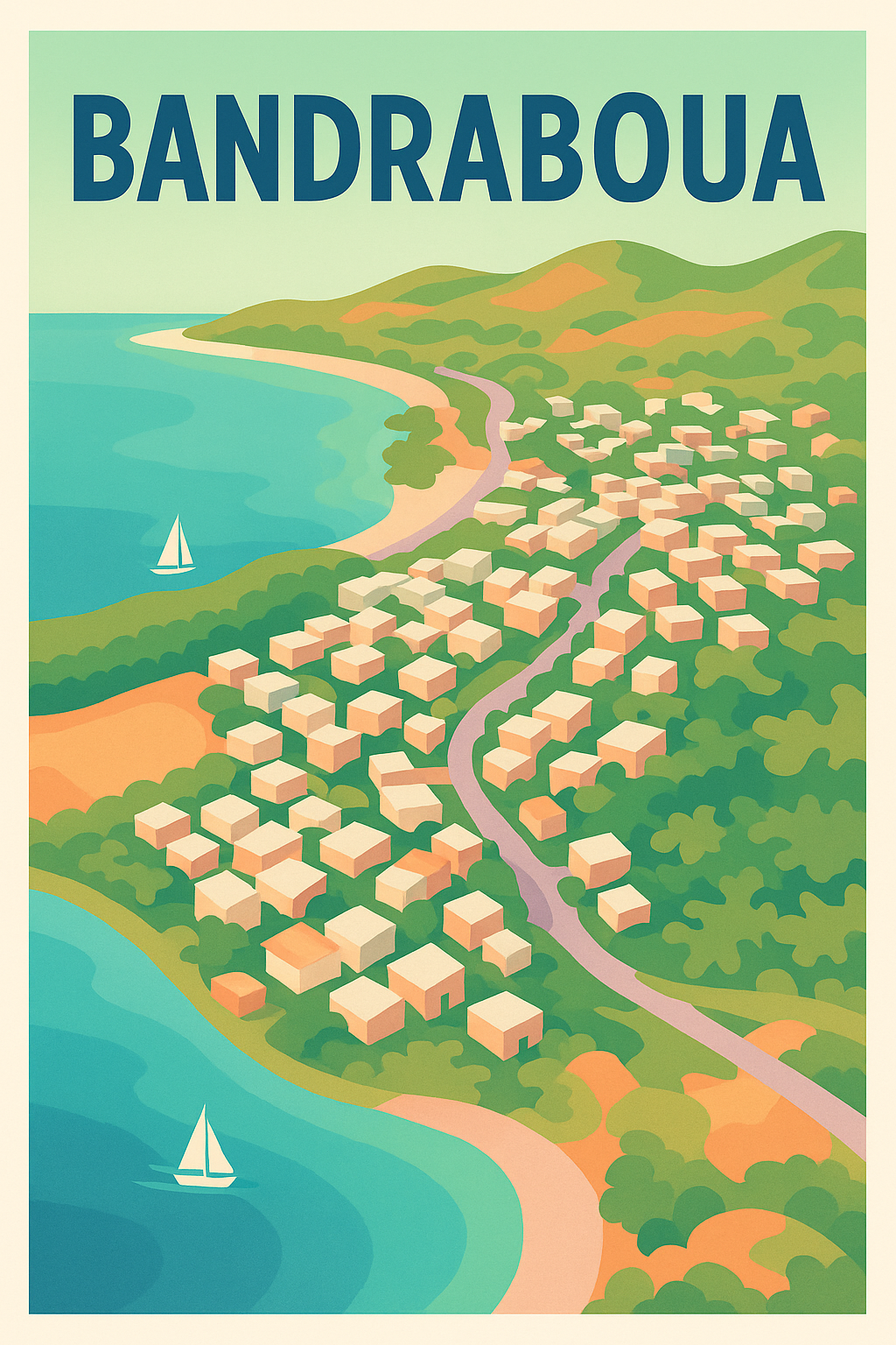 Affiche de Bandraboua - L'évasion tropicale en poster