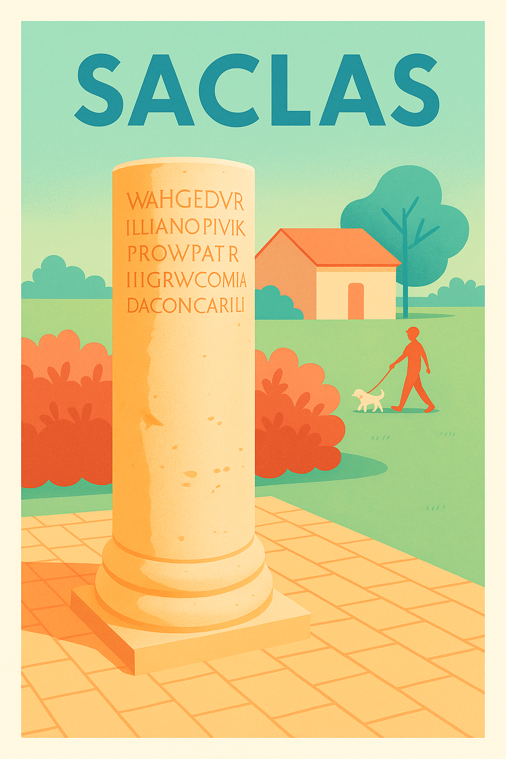 Affiche de Saclas - Charme et patrimoine au cœur de la nature