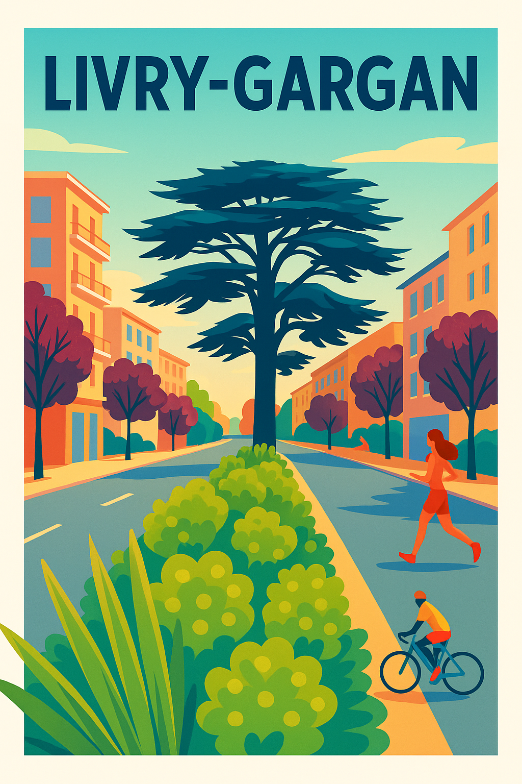 Affiche de Livry-Gargan - Un souffle de nature urbaine