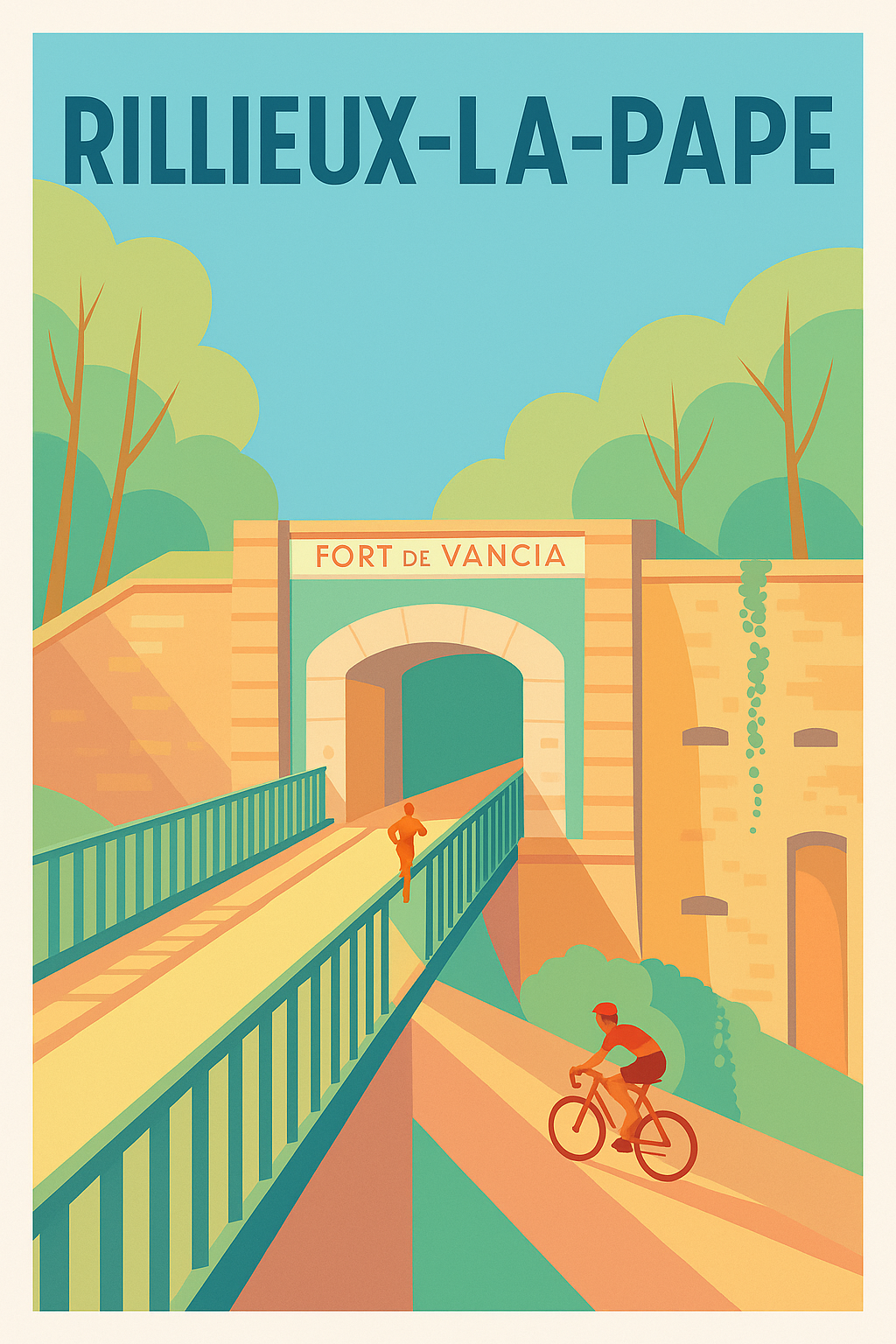 Affiche de Rillieux-la-Pape - Escapade sportive au Fort de Vancia