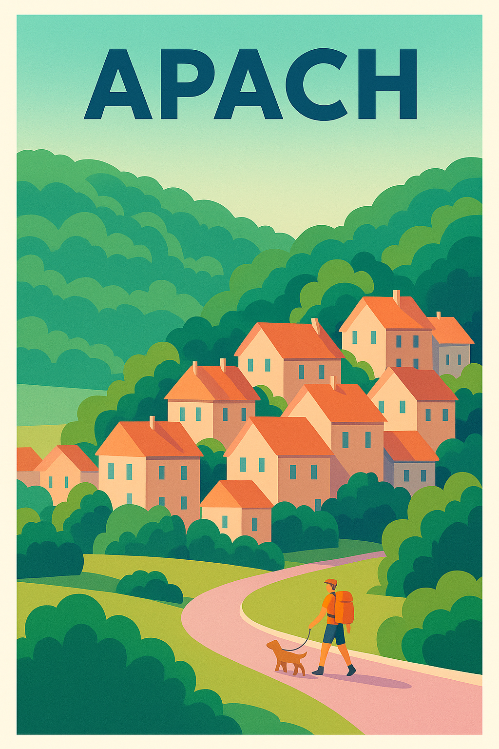 Affiche de Apach - Charme paisible au cœur de la nature