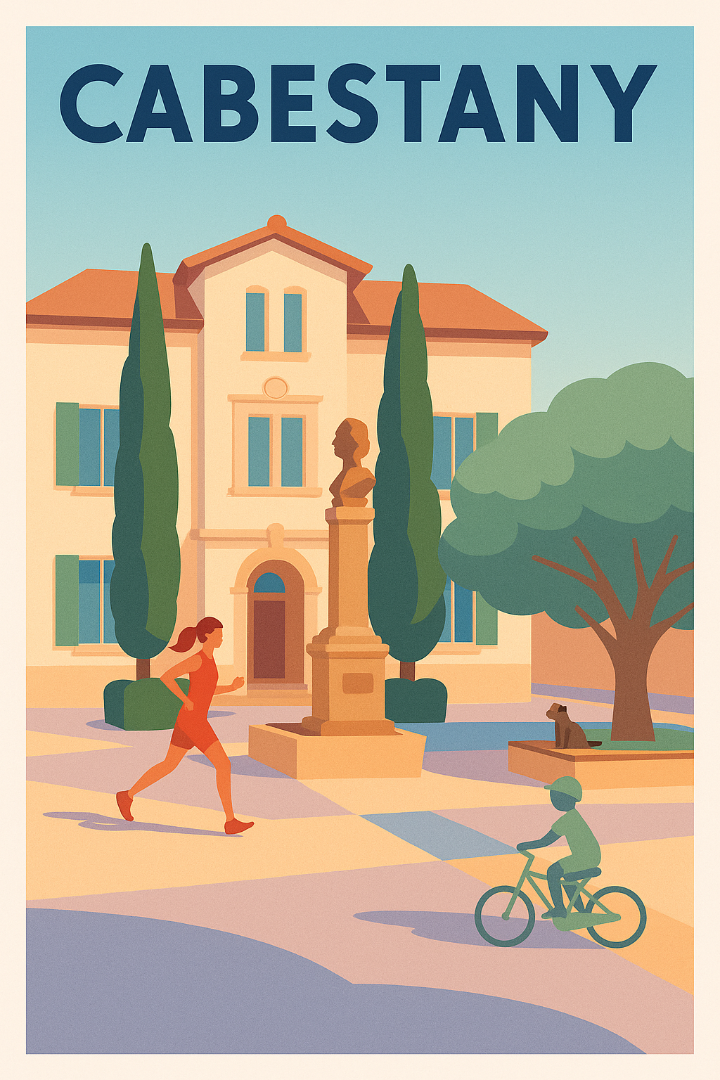 Affiche de Cabestany - Douceur de vie en plein air