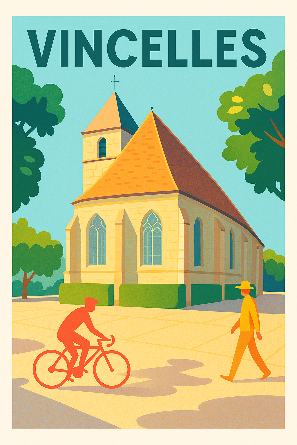 Affiche de Vincelles - Charme bucolique au cœur du village