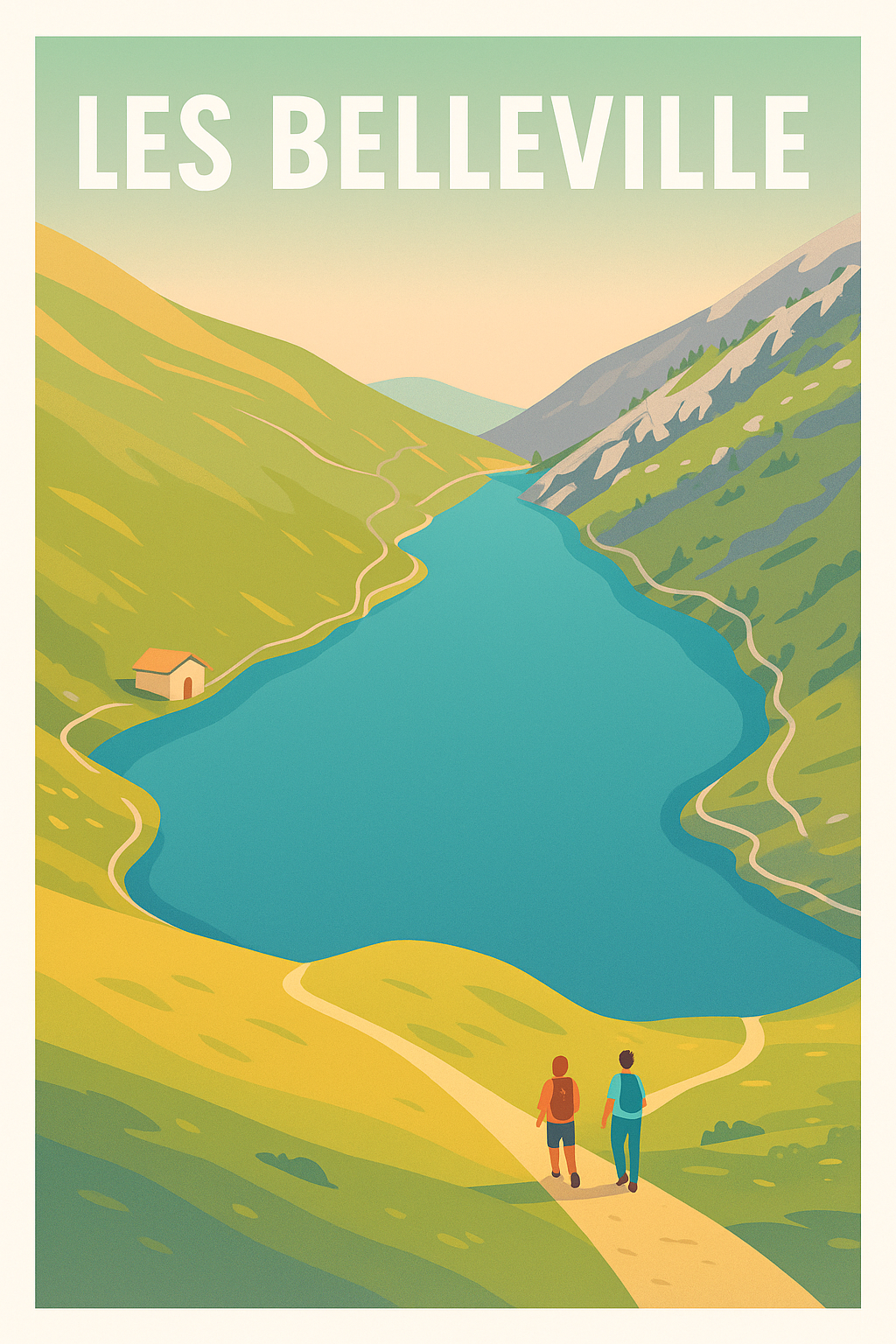 Affiche de Les Belleville - Promenade au cœur des montagnes