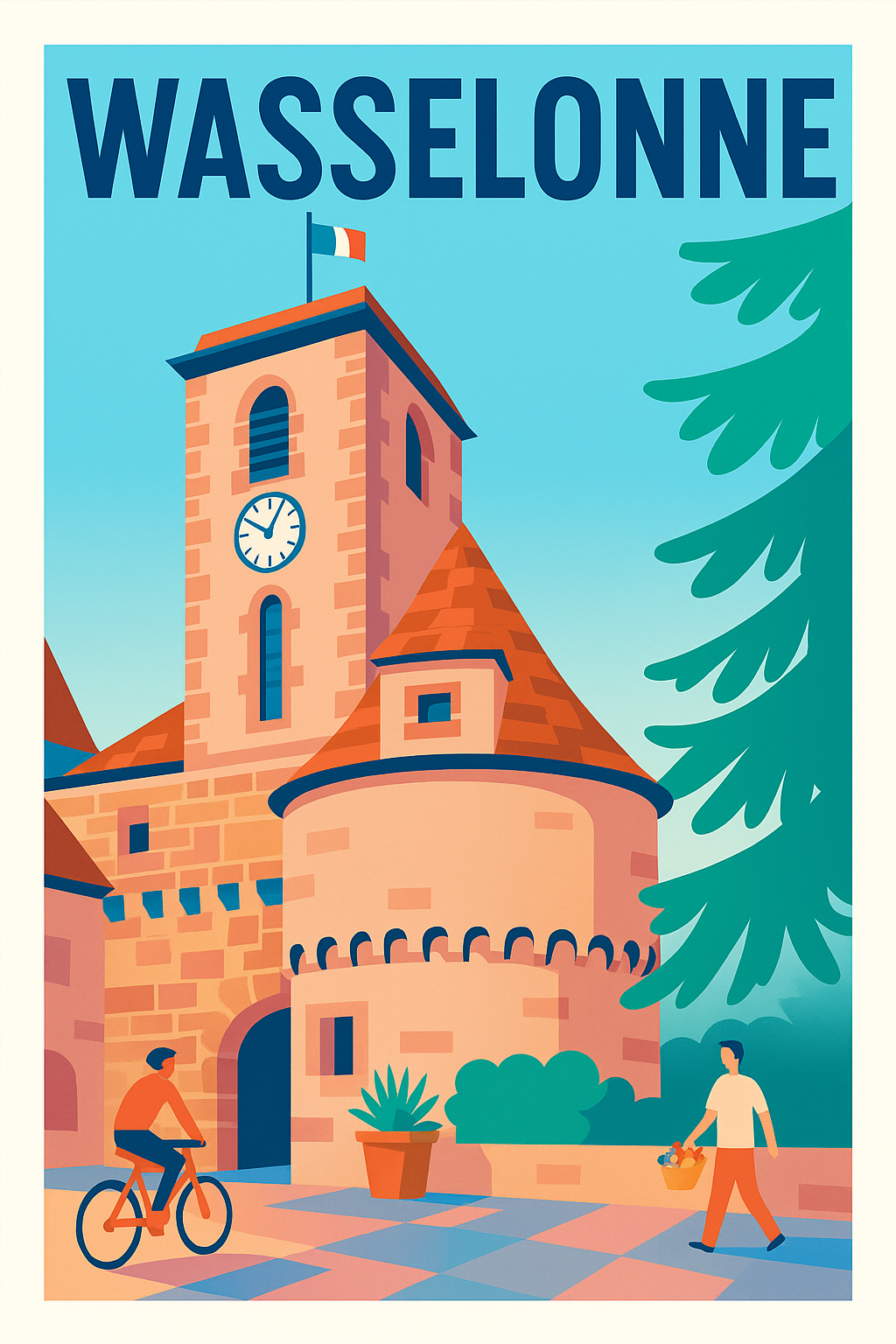 Affiche de Wasselonne - Charme et histoire au cœur de l’Alsace