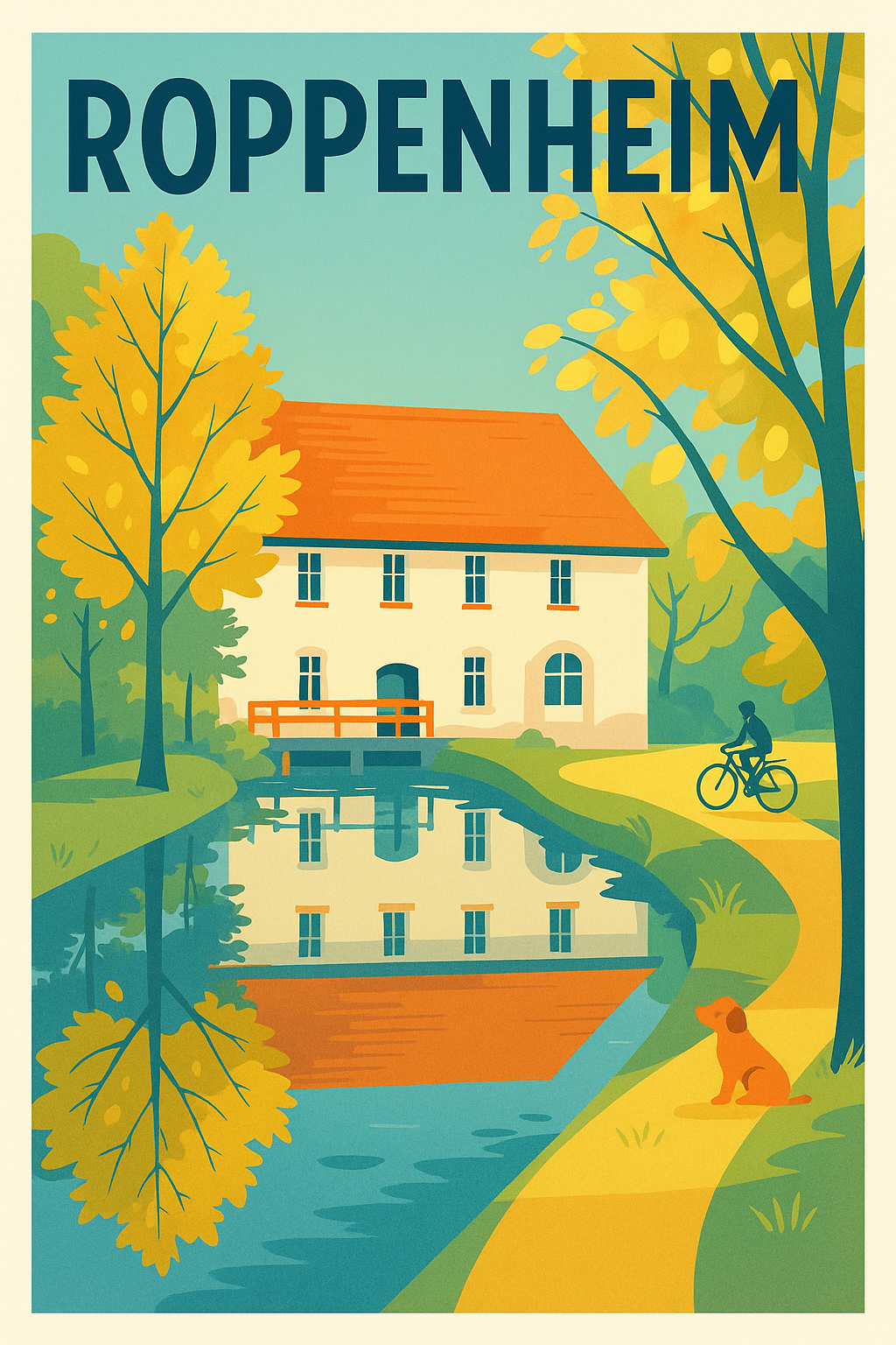 Affiche de Roppenheim - Charme bucolique au fil de l'eau