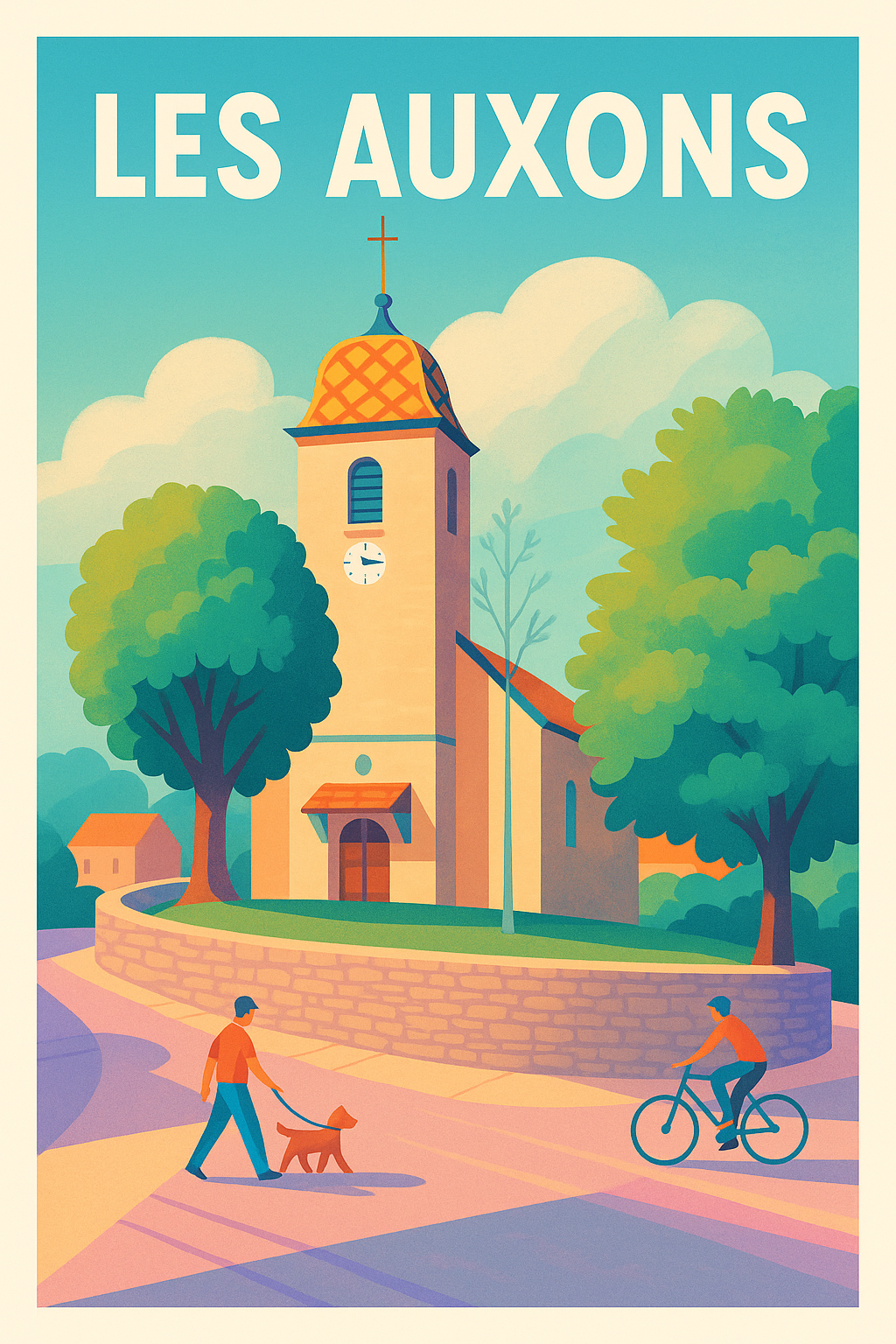 Affiche de Les Auxons - Charme paisible au cœur du village