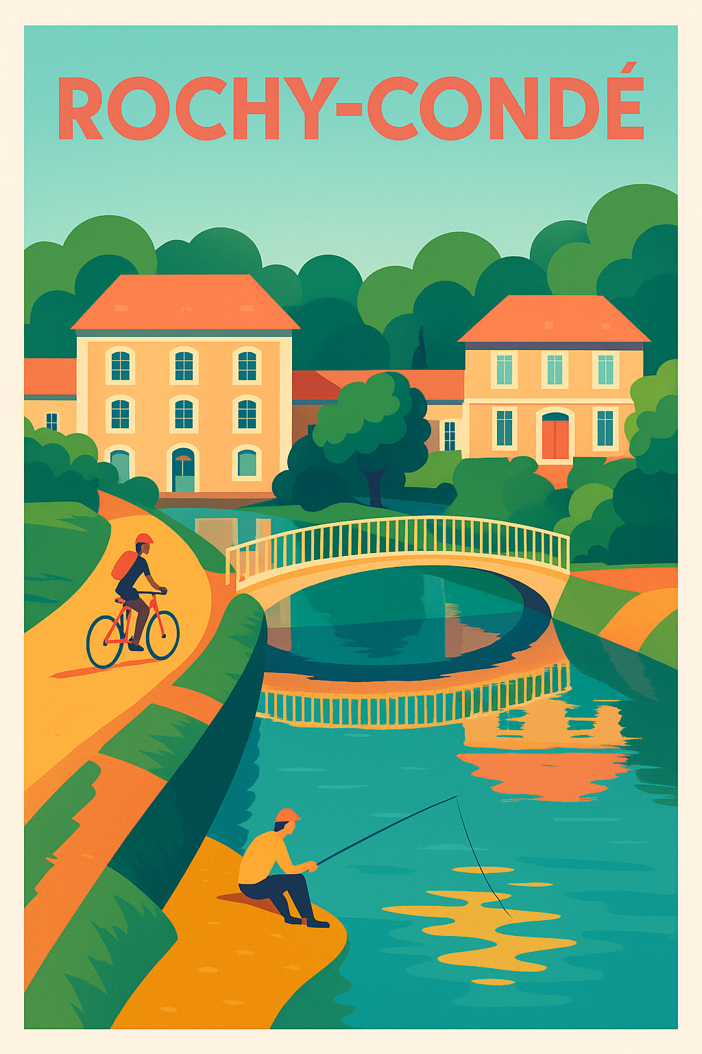 Affiche de Rochy-Condé - Une escapade paisible au fil de l'eau