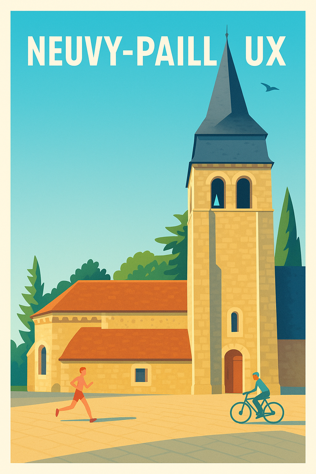 Affiche de Neuvy-Pailloux - Charme et sérénité au cœur du village