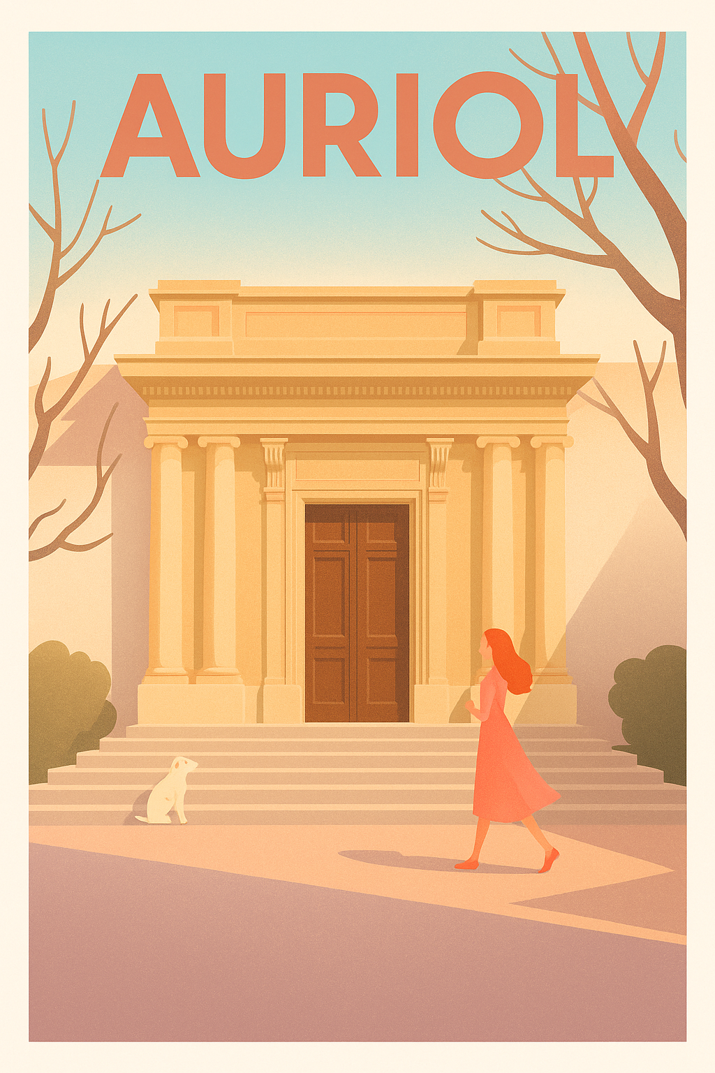 Affiche de Auriol - L'élégance classique au cœur de la Provence