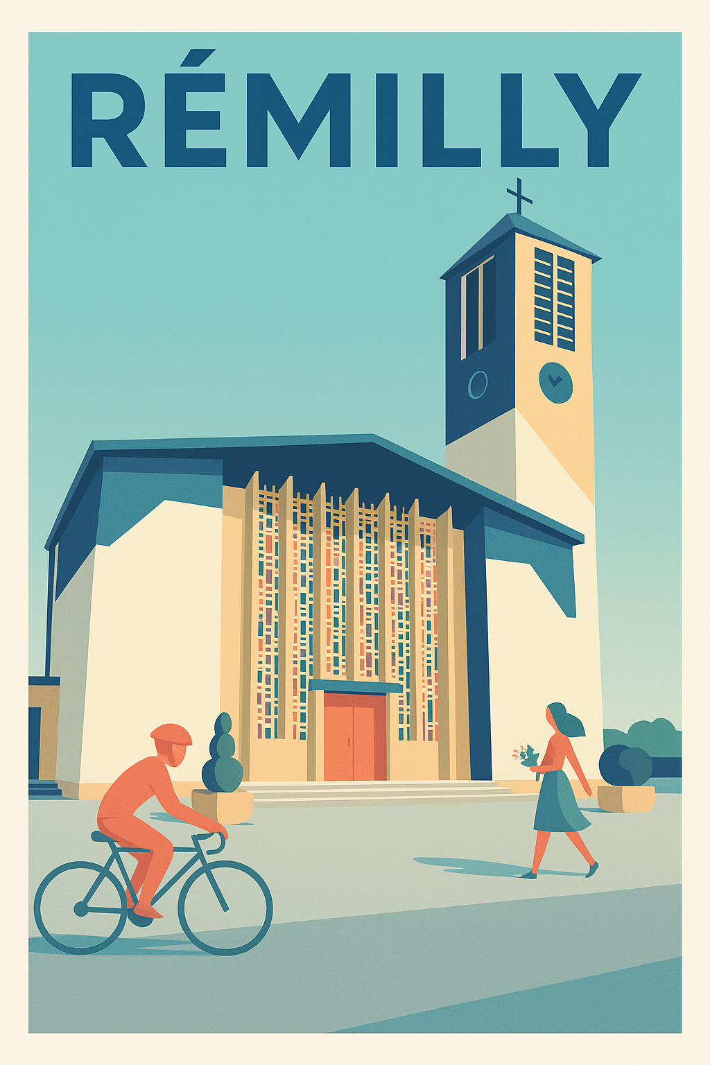 Affiche de Rémilly - Charme et sérénité au cœur de la ville