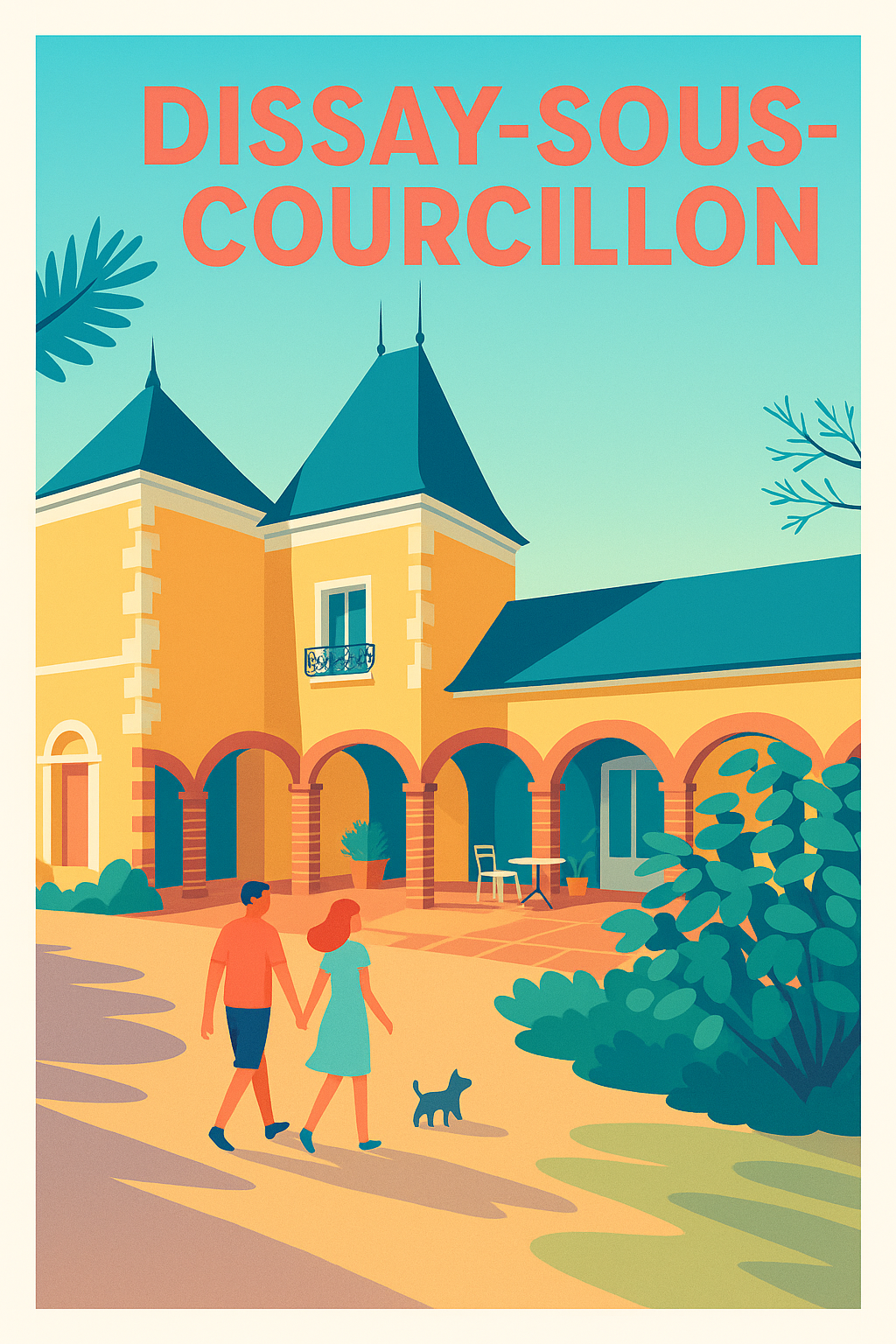 Affiche de Dissay-sous-Courcillon - Flânerie bucolique au cœur de la campagne