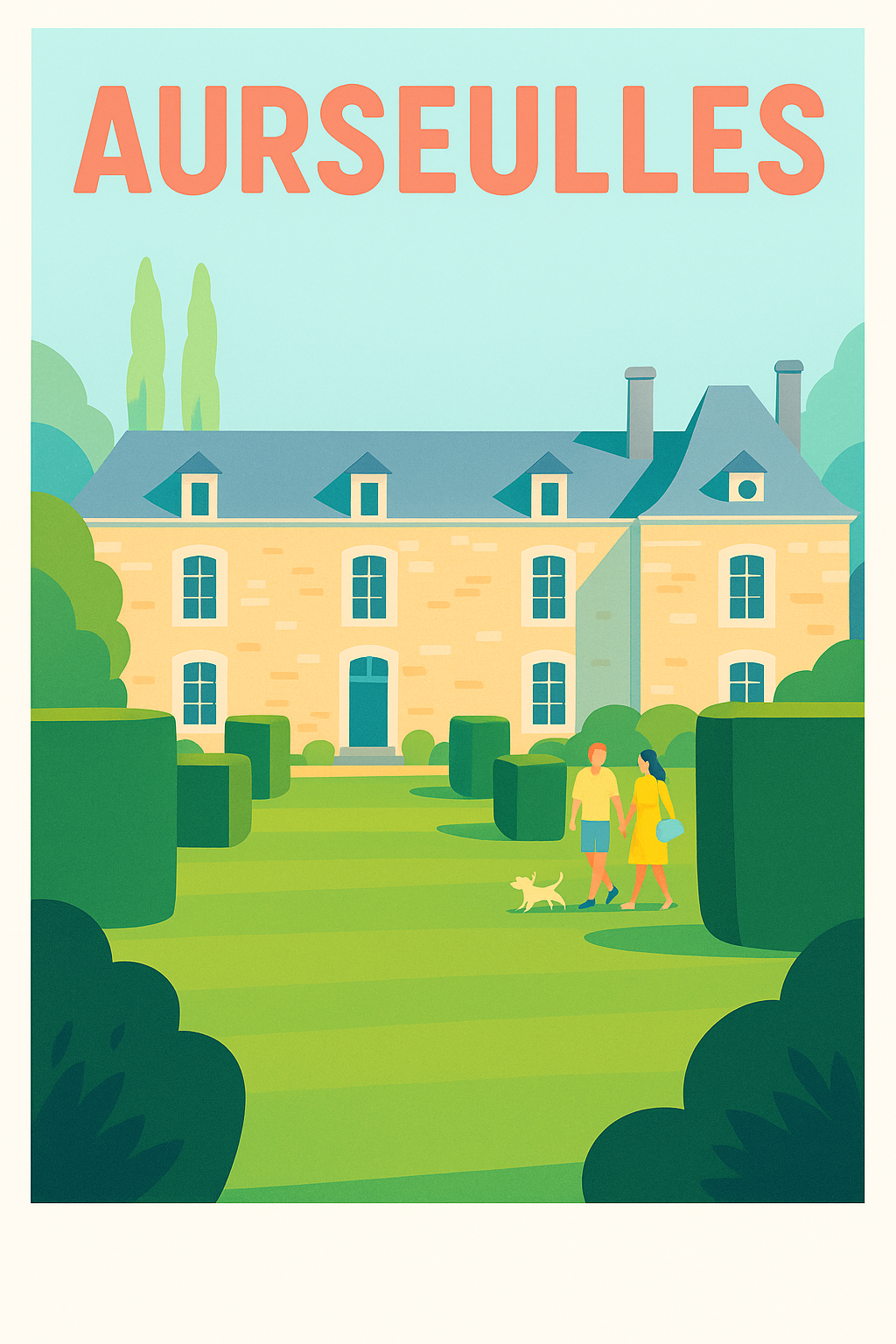Affiche de Aurseulles - Promenade paisible au cœur du charme normand