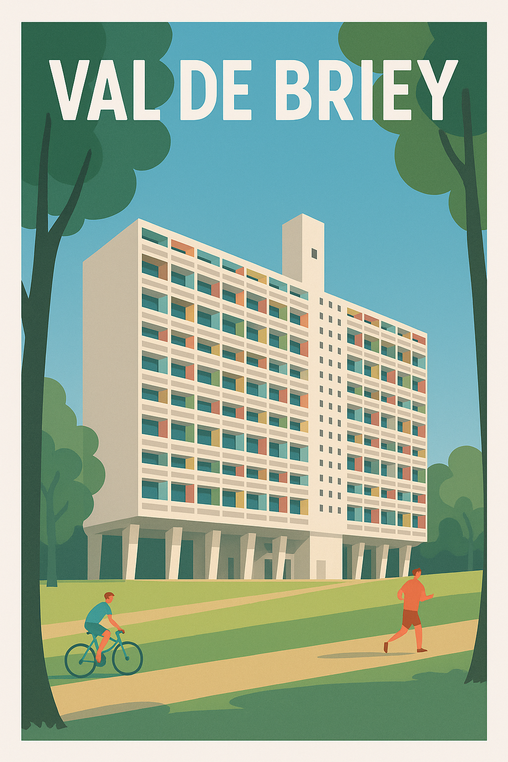 Affiche de Val de Briey - Modernité et nature en harmonie