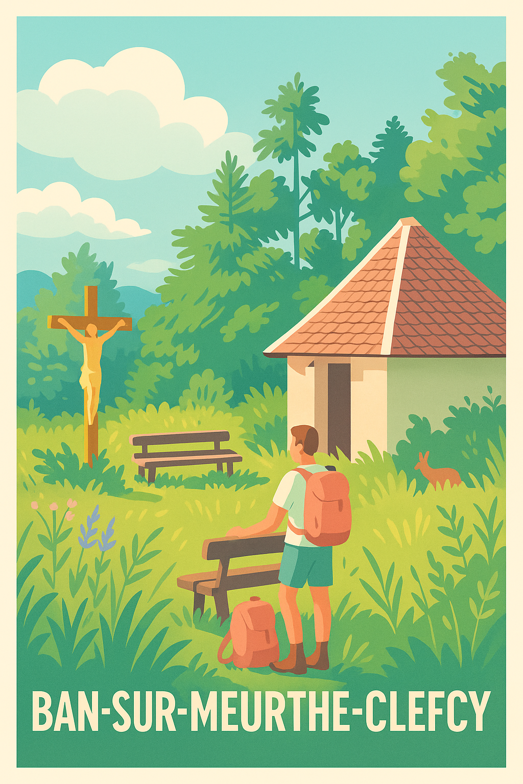 Affiche de Ban-sur-Meurthe-Clefcy - Un havre de paix naturel