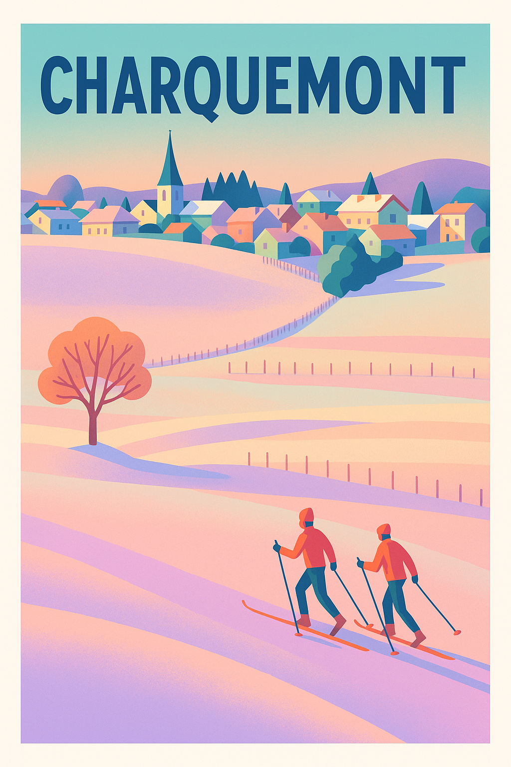 Affiche de Charquemont - L'escapade hivernale en douceur