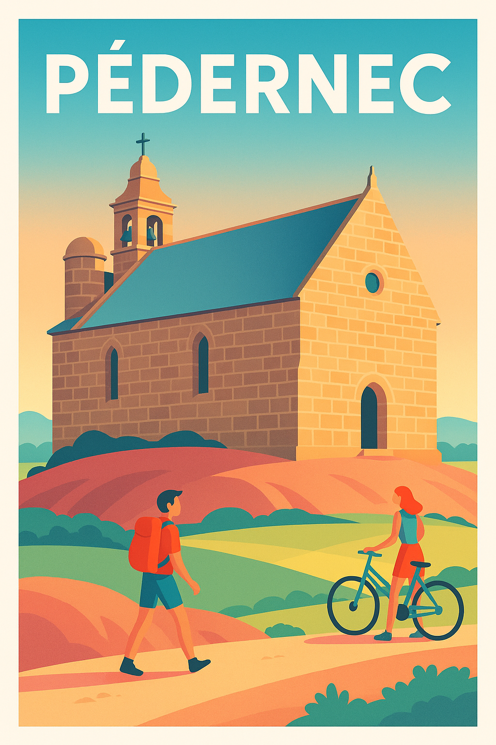 Affiche de Pédernec - Escapade champêtre au cœur de la Bretagne