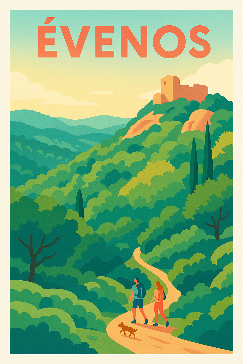 Affiche de Évenos - Escapade nature au cœur des collines