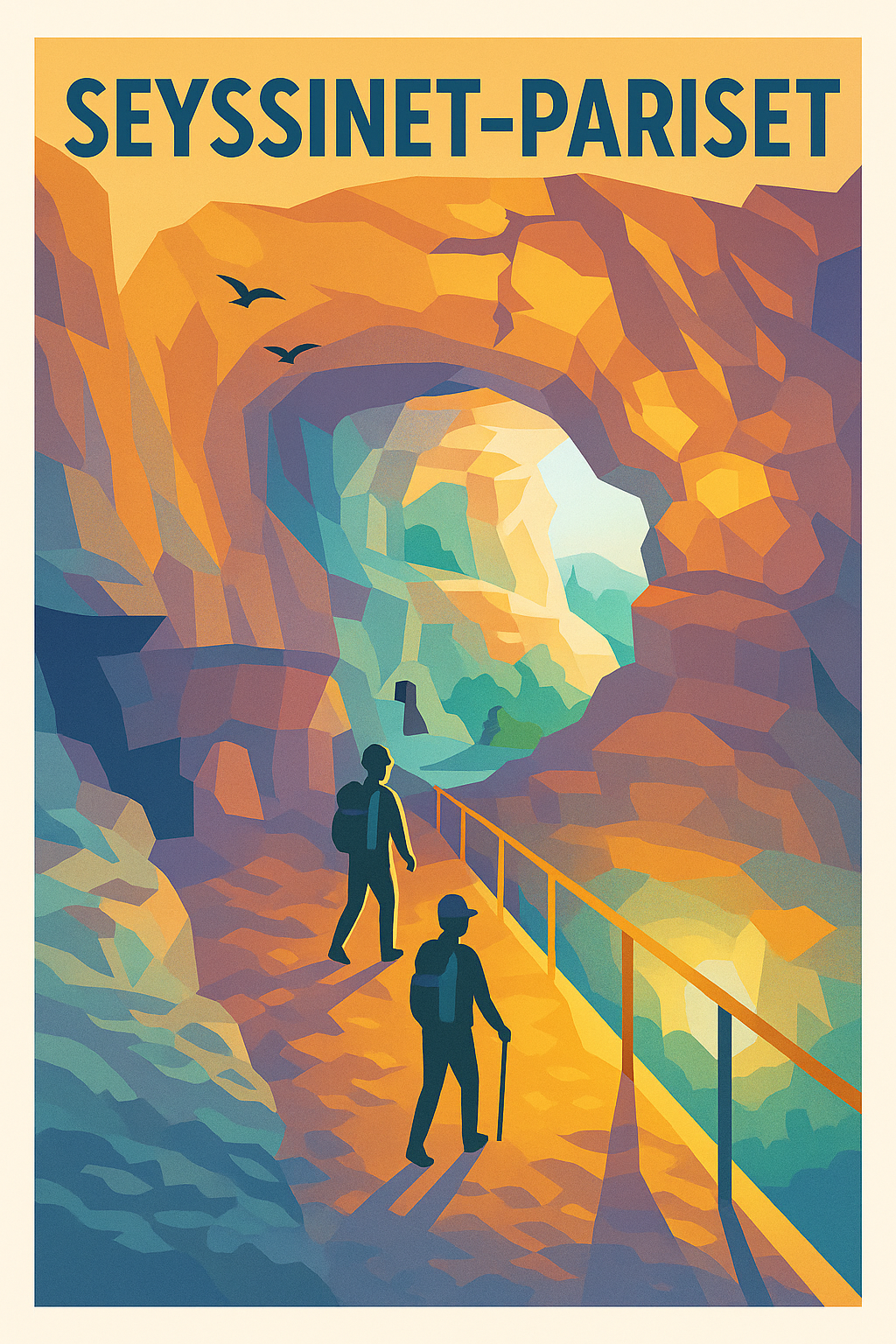 Affiche de Seyssinet-Pariset - Aventure et découvertes en pleine nature