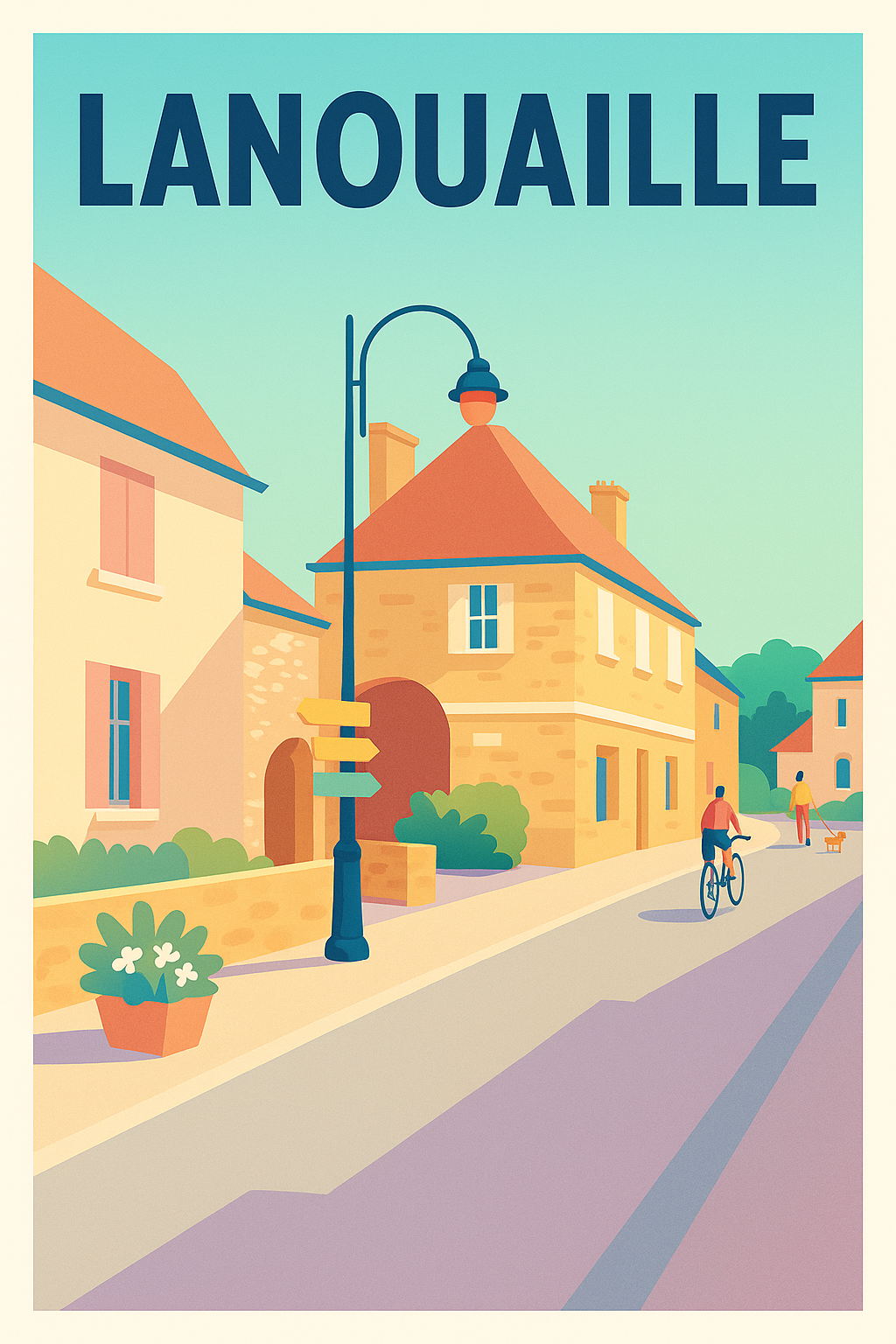 Affiche de Lanouaille - Charme et sérénité d'un village authentique