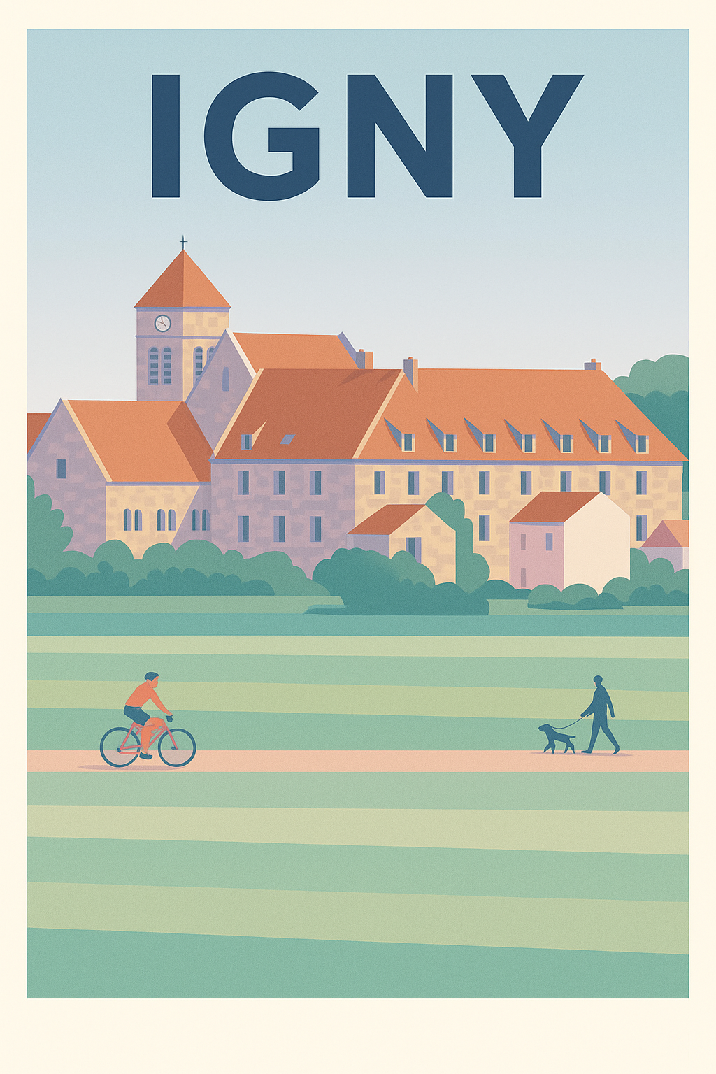 Affiche de Igny - Charme paisible en pleine nature