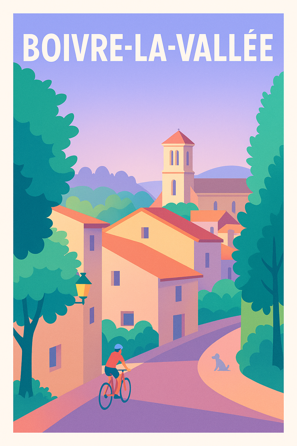 Affiche de Boivre-la-Vallée - Charme paisible et douceur de vivre