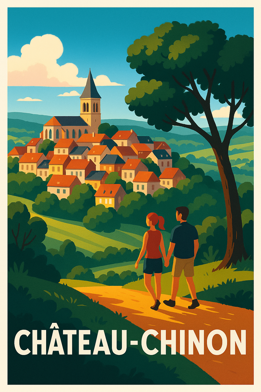 Château-Chinon - Promenade au cœur du Morvan