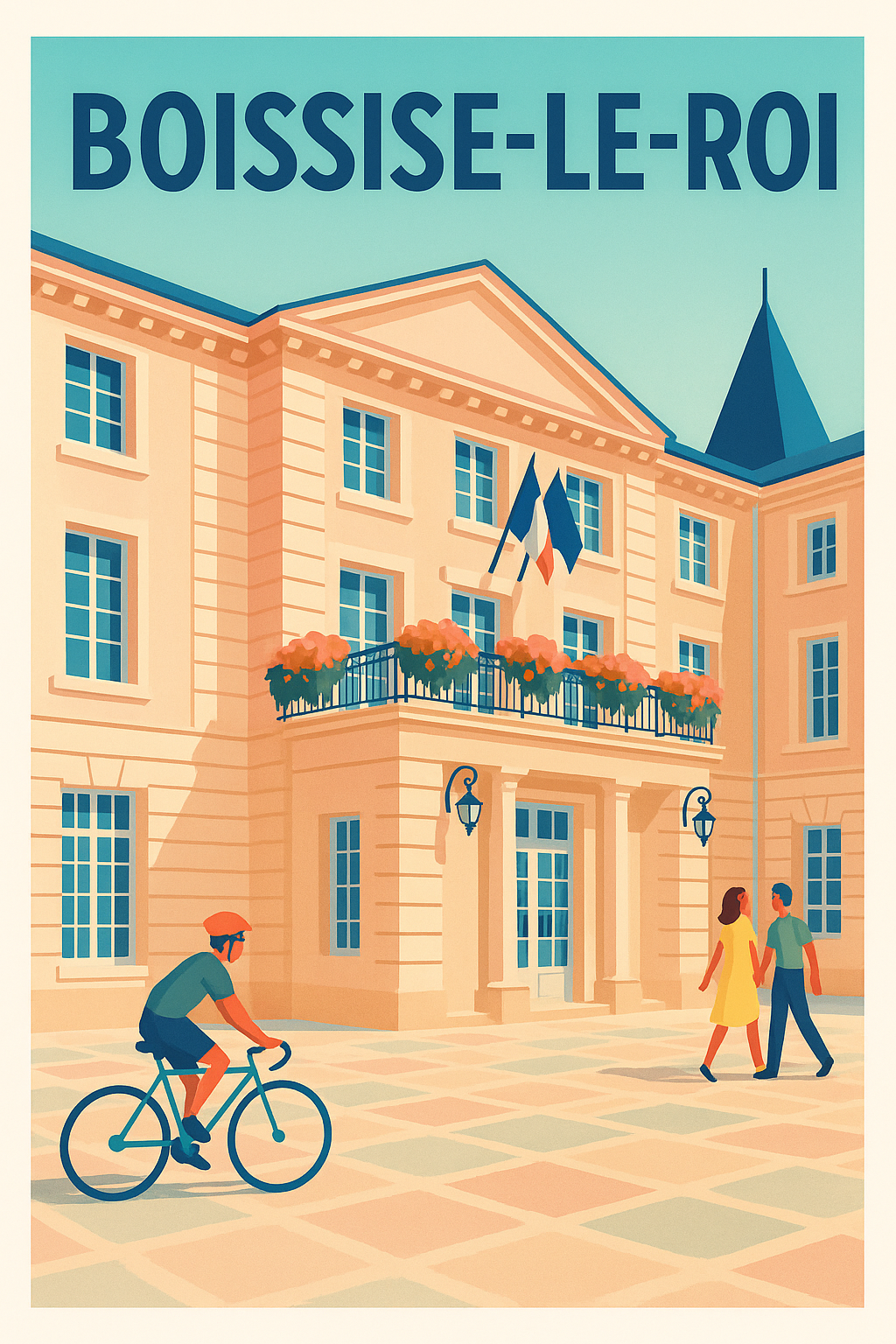 Affiche de Boissise-le-Roi - Charme et douceur d'une petite ville française