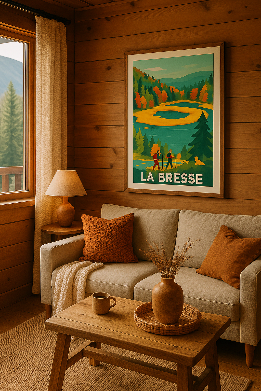 Mise en situation Affiche de La Bresse - Évasion au cœur des Vosges