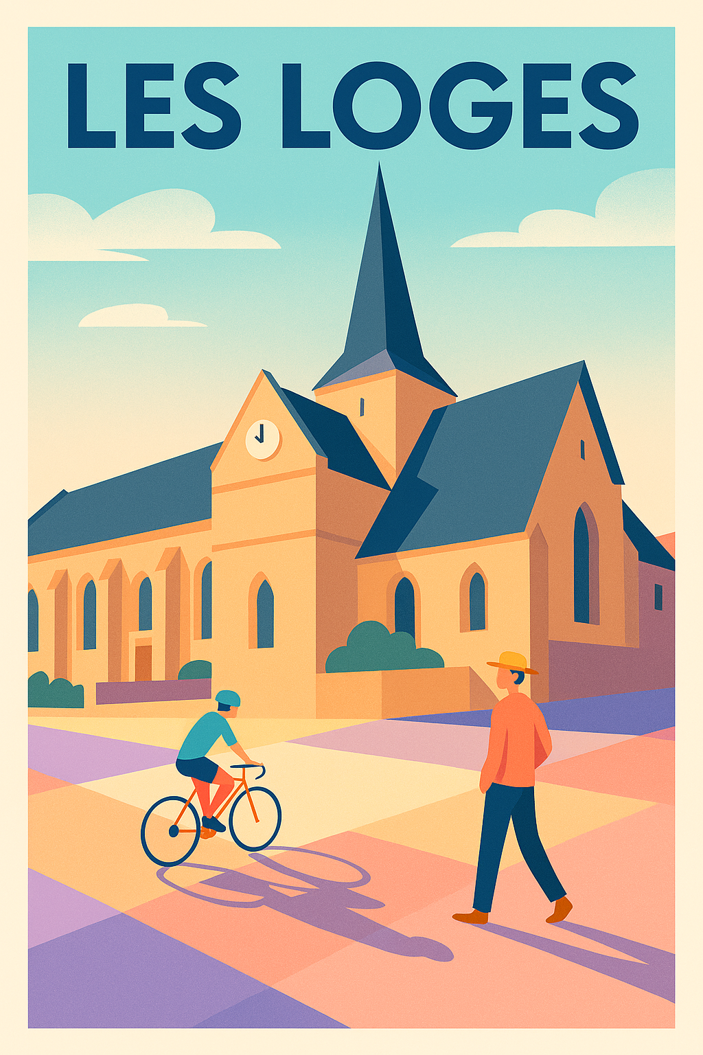Affiche de Les Loges - L'élégance d'un village paisible