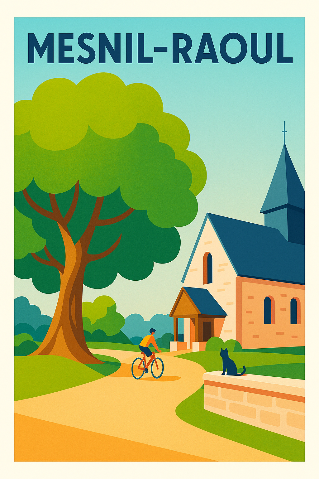 Affiche de Mesnil-Raoul - Charme champêtre et douceur de vivre