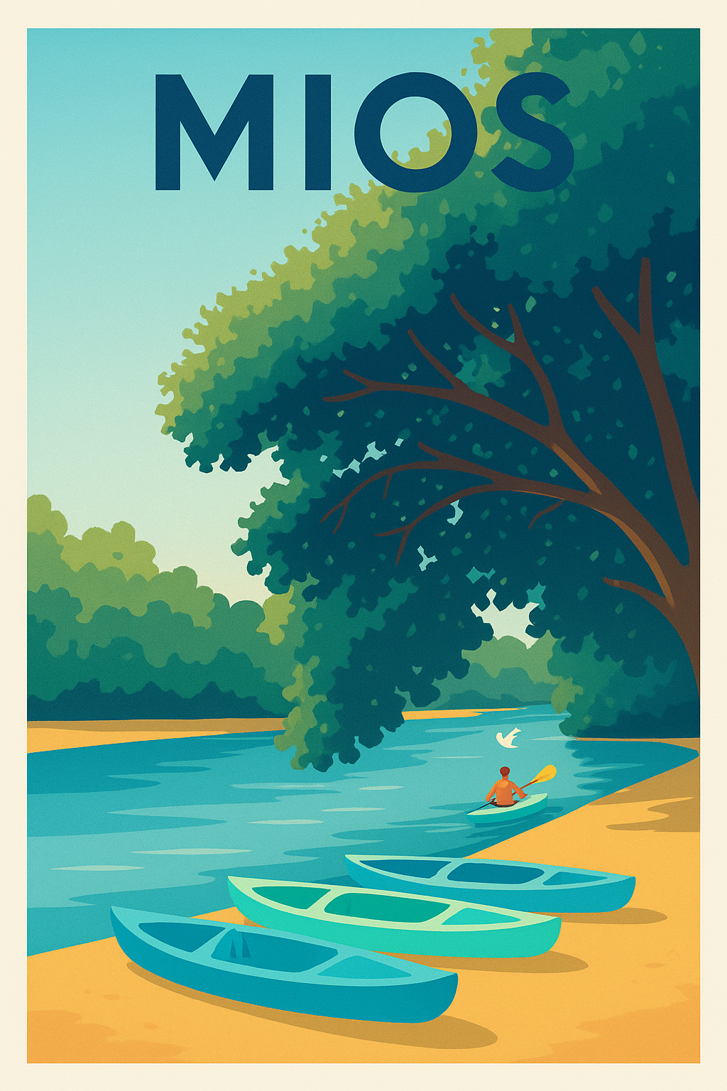 Affiche de Mios - Évasion au fil de l'eau