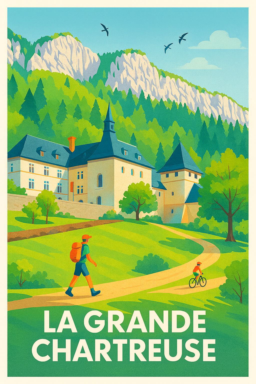Affiche de La Grande Chartreuse - Escapade nature et sérénité