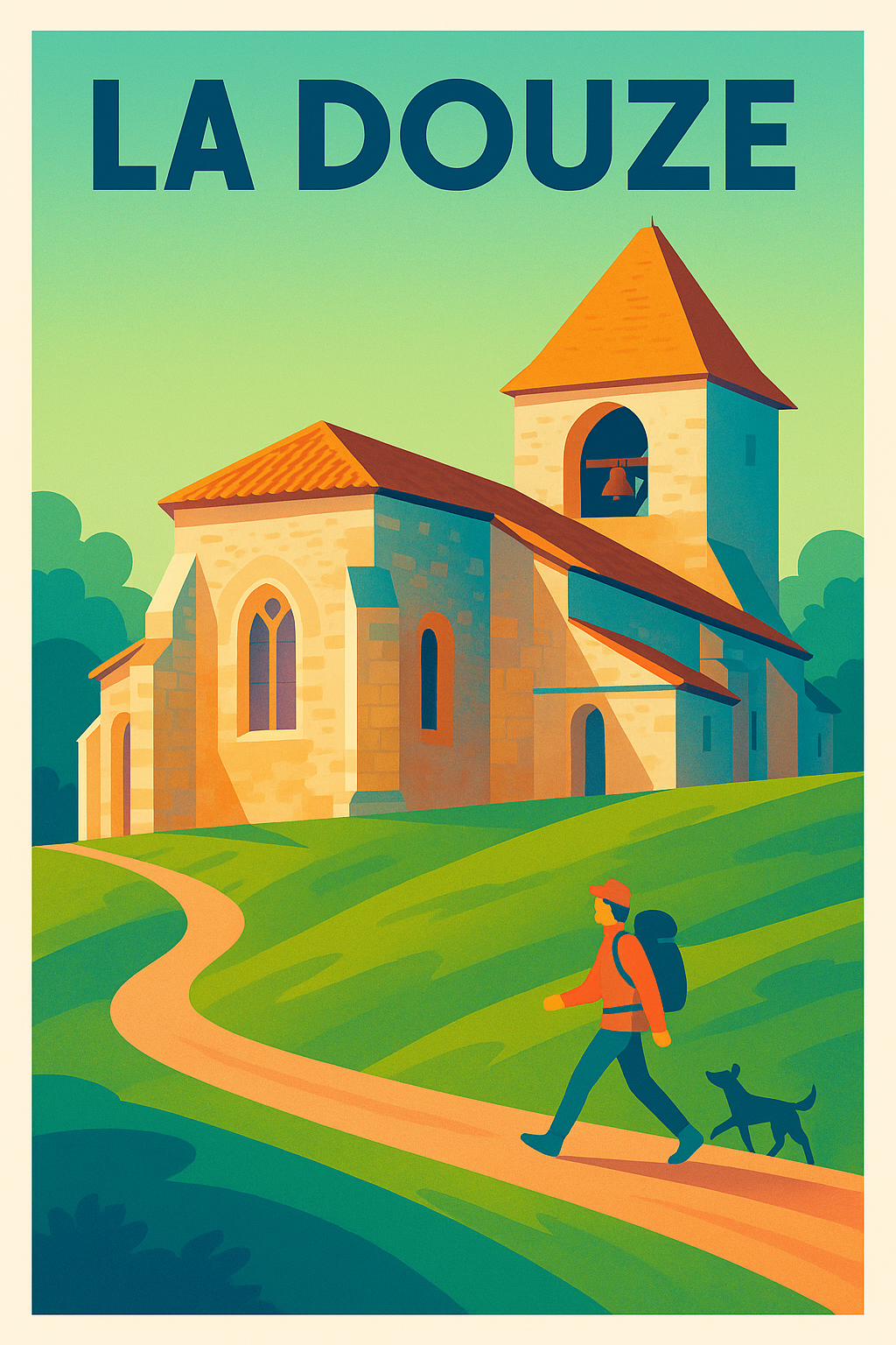 Affiche de La Douze - Balade paisible au cœur de la campagne